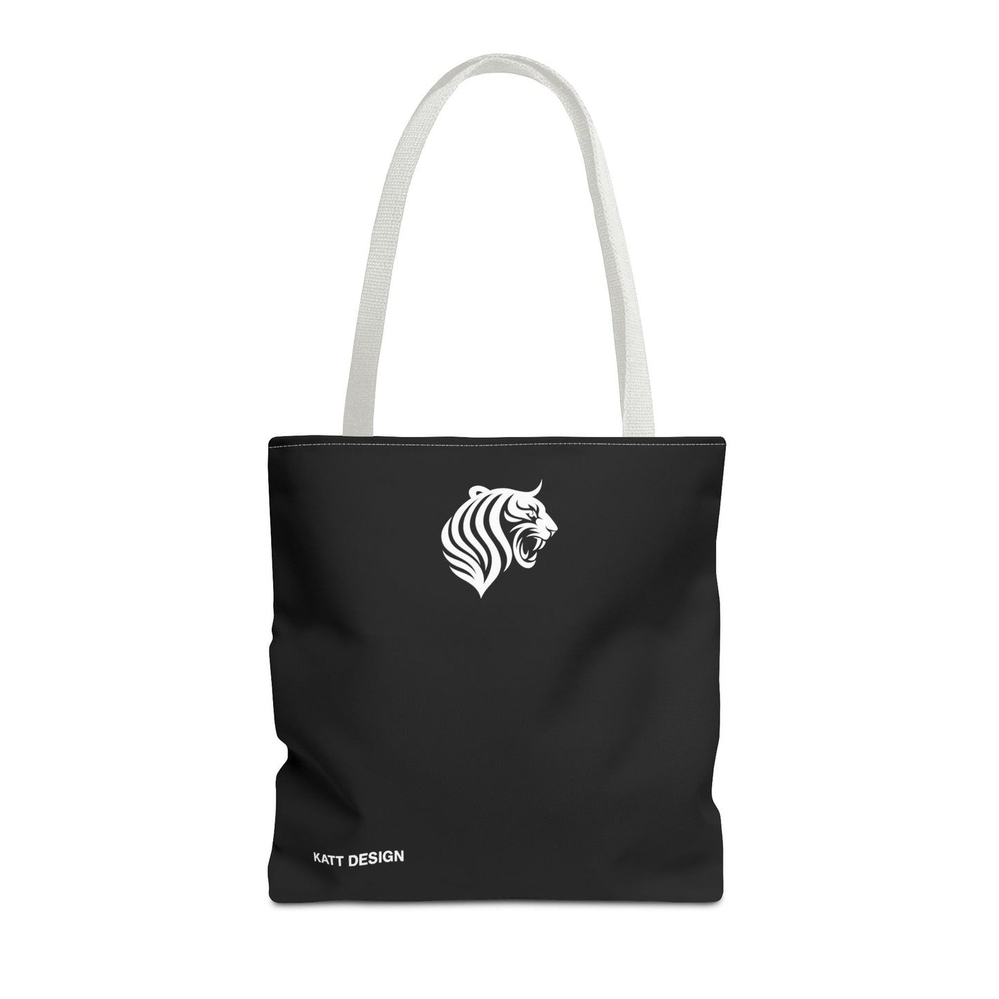 White Tiger KATT Design, LLC - Tote Bag, Bitcoin, Eco-Friendly, Stylish Networker