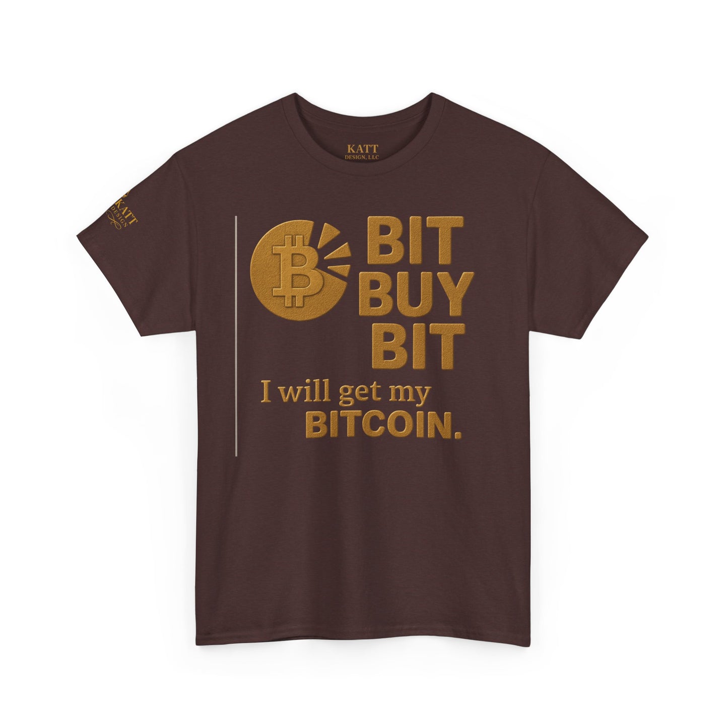 Bit Buy Bit - Bitcoin - Unisex Heavy Cotton Tee