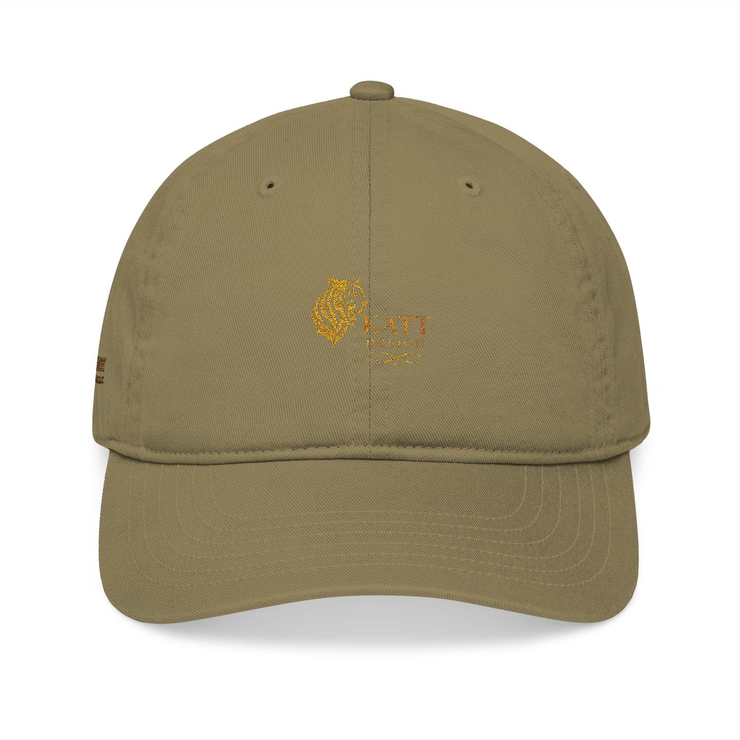 Organic Baseball Cap - KATT Design, LLC - (Embroidery)