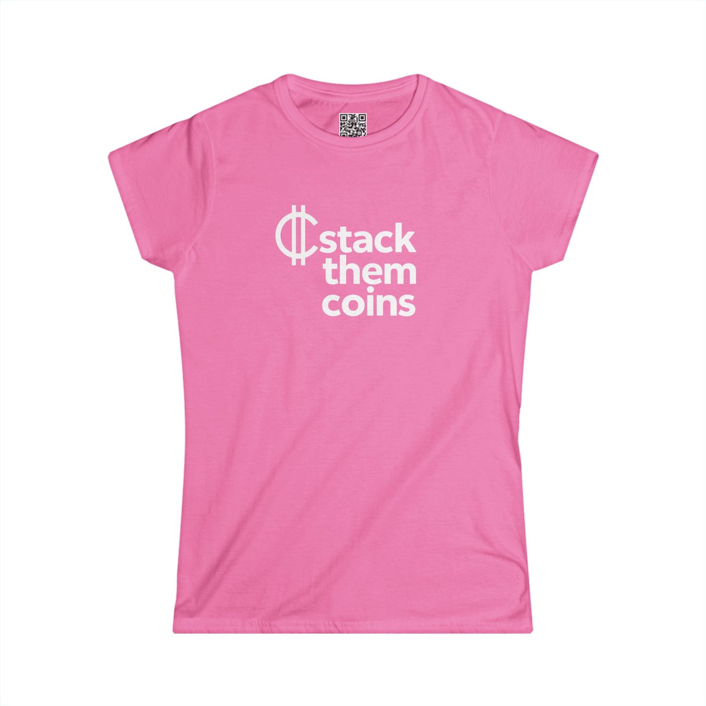 Cryptocurrency Women’s Softstyle Tee – Perfect for Everyday Wear, Gifts, Casual Outfits, Eco-Friendly Fashion, Inspirational Quote CryptoShirt
