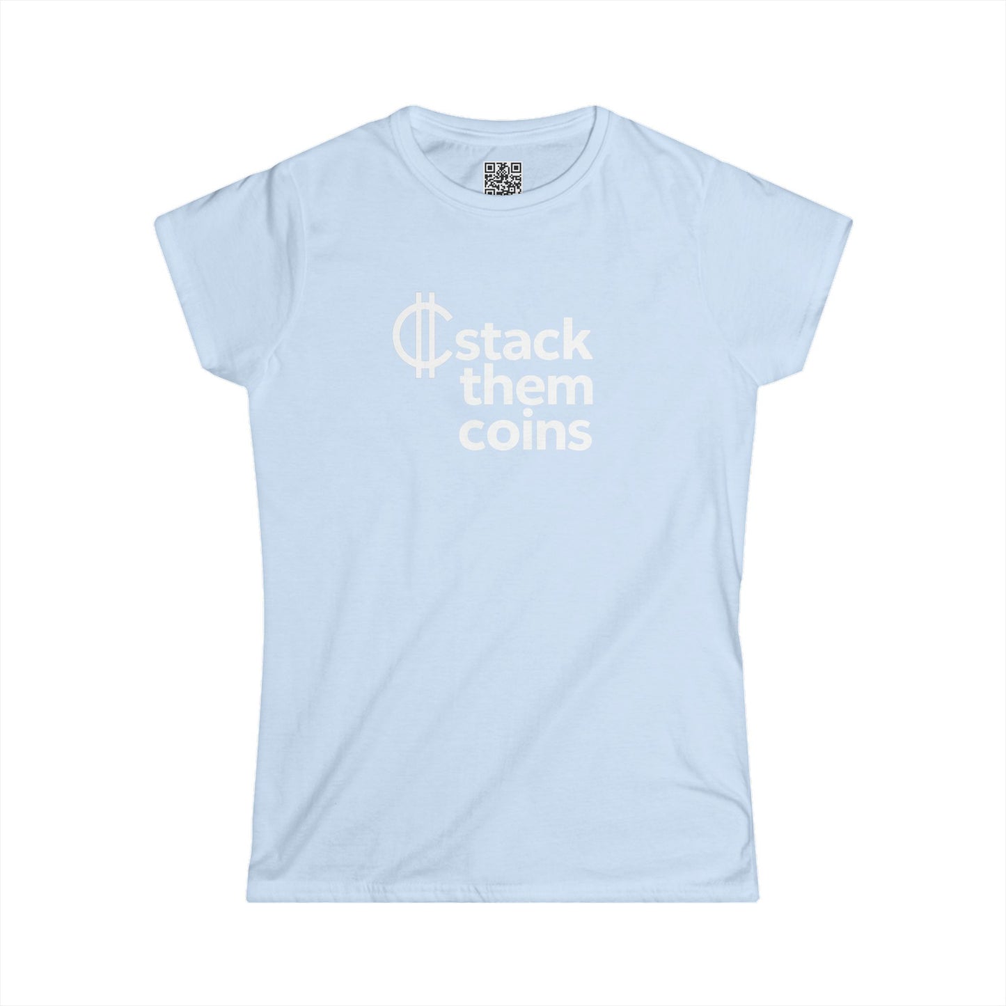 Cryptocurrency Women’s Softstyle Tee – Perfect for Everyday Wear, Gifts, Casual Outfits, Eco-Friendly Fashion, Inspirational Quote CryptoShirt