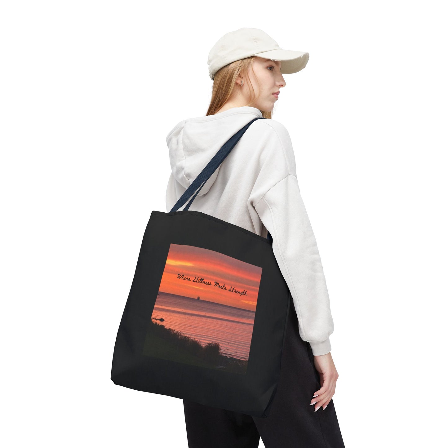"Stillness" - Tote Bag, Eco-Friendly, Stylish Networker