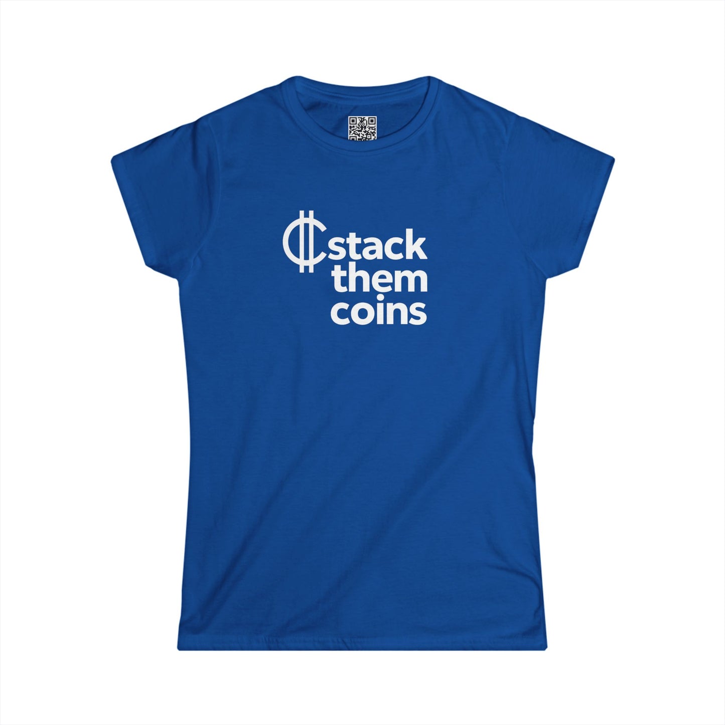 Cryptocurrency Women’s Softstyle Tee – Perfect for Everyday Wear, Gifts, Casual Outfits, Eco-Friendly Fashion, Inspirational Quote CryptoShirt