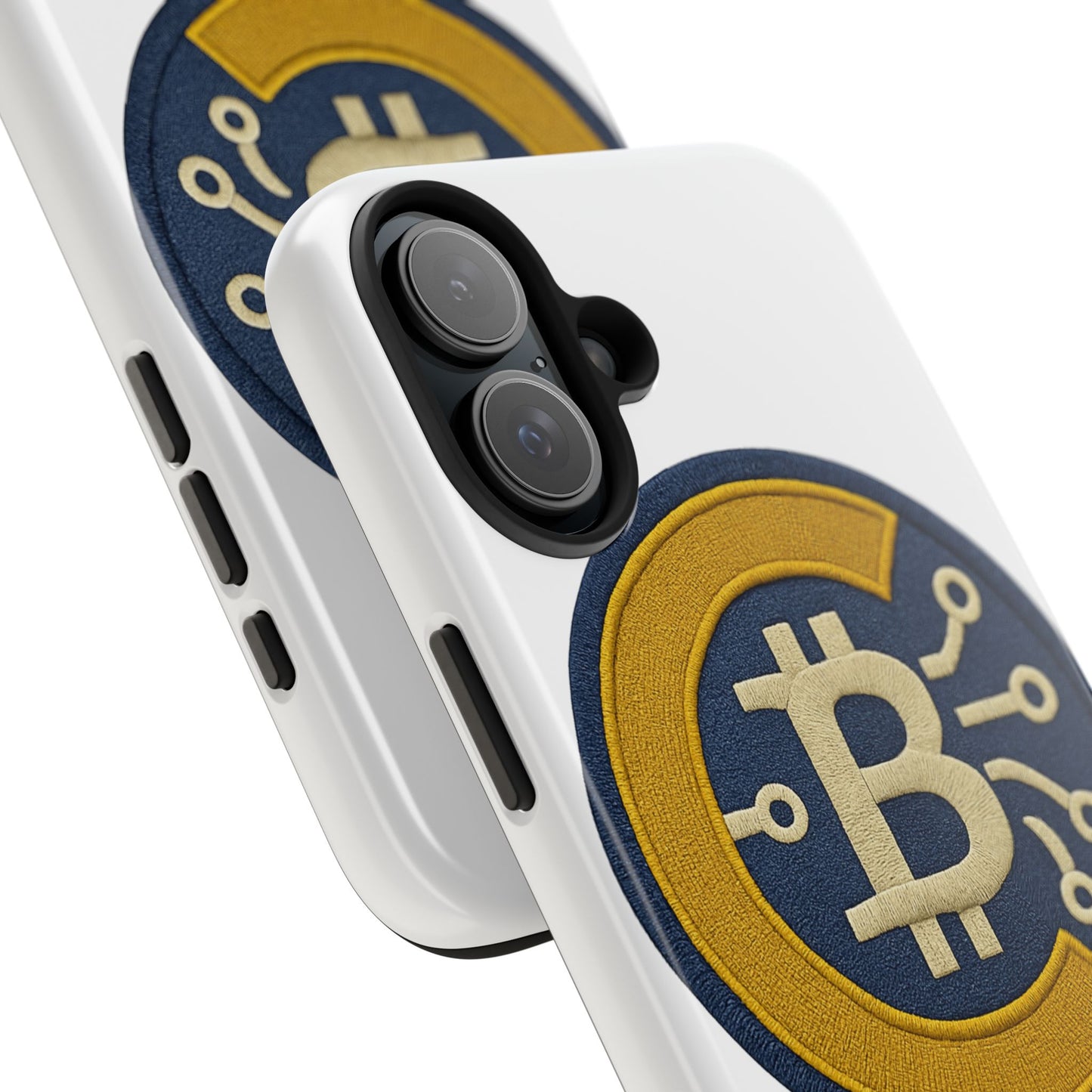 Bitcoin Tech Phone Cases, Cryptocurrency Phone Cover, iPhone and Samsung Case
