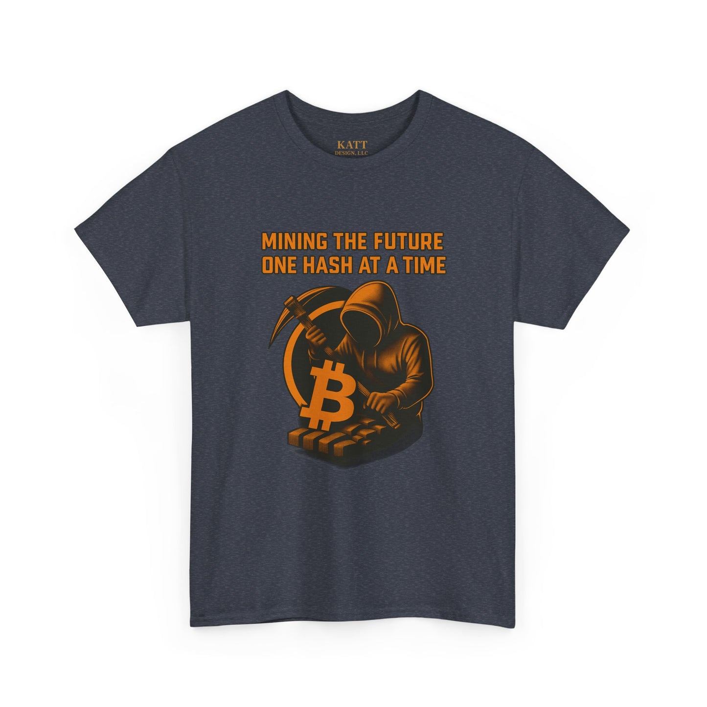 Bitcoin Mining - Gildan Heavy Cotton Tee