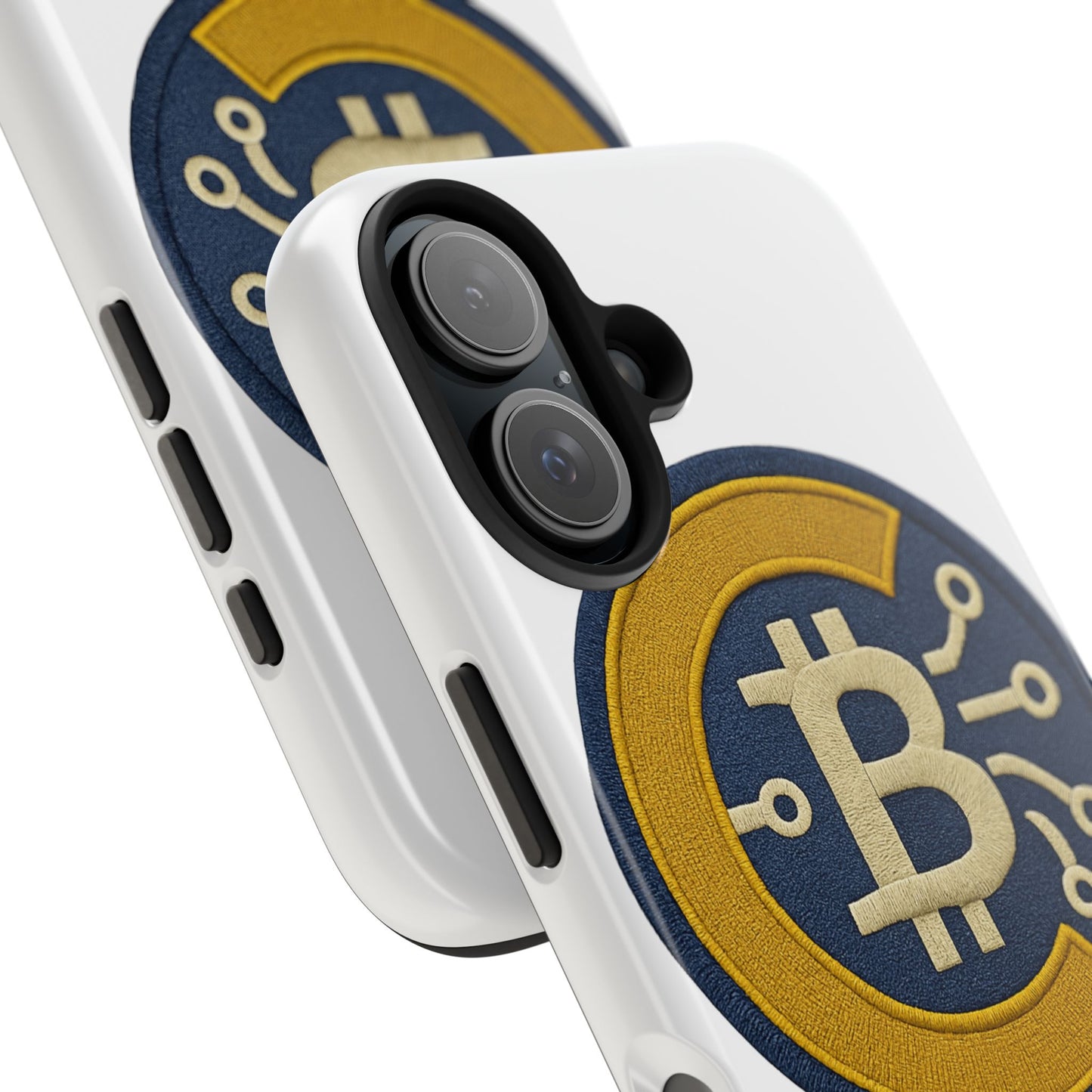 Bitcoin Tech Phone Cases, Cryptocurrency Phone Cover, iPhone and Samsung Case