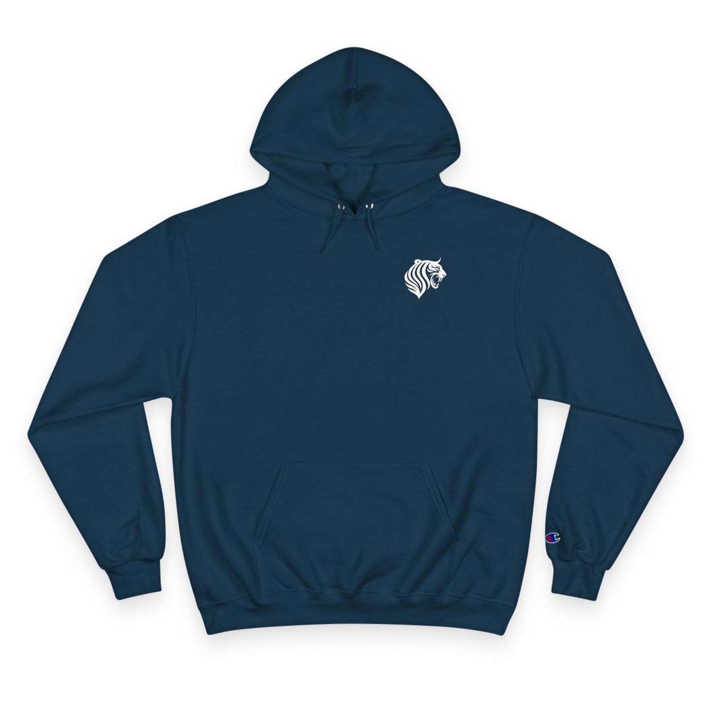 White Tiger Hoodie - KATT Design, LLC - Champion