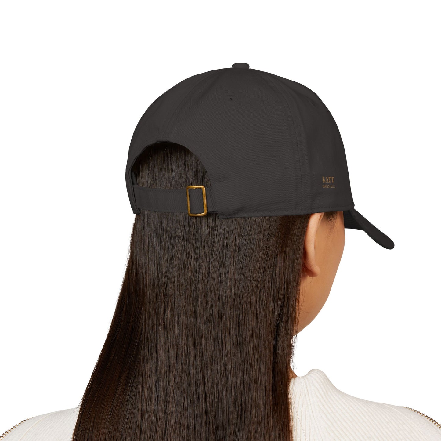 Organic Baseball Cap - KATT Design, LLC - (Embroidery)