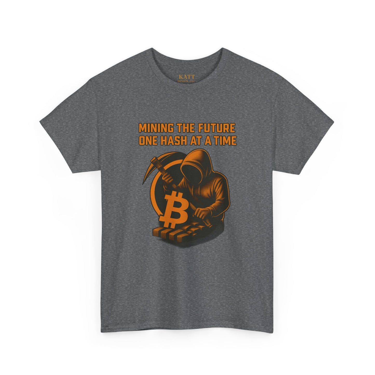 Bitcoin Mining - Gildan Heavy Cotton Tee