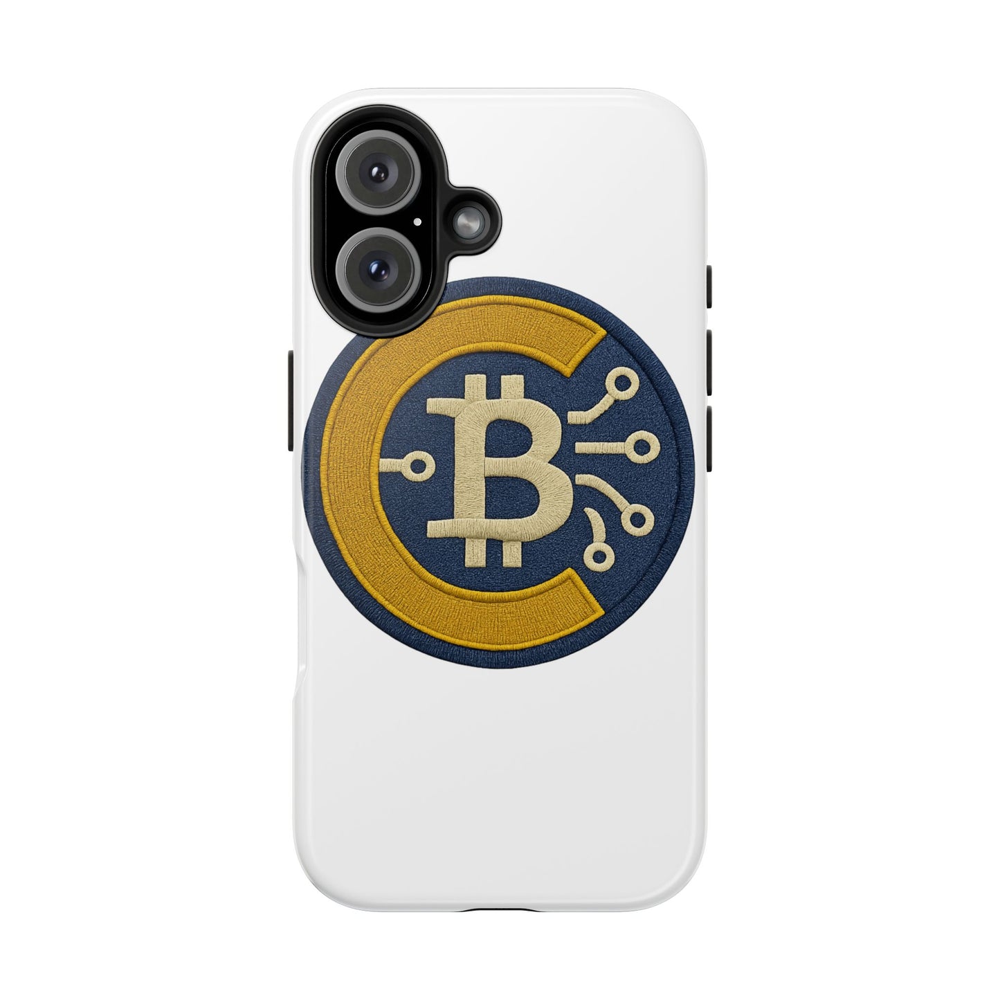 Bitcoin Tech Phone Cases, Cryptocurrency Phone Cover, iPhone and Samsung Case