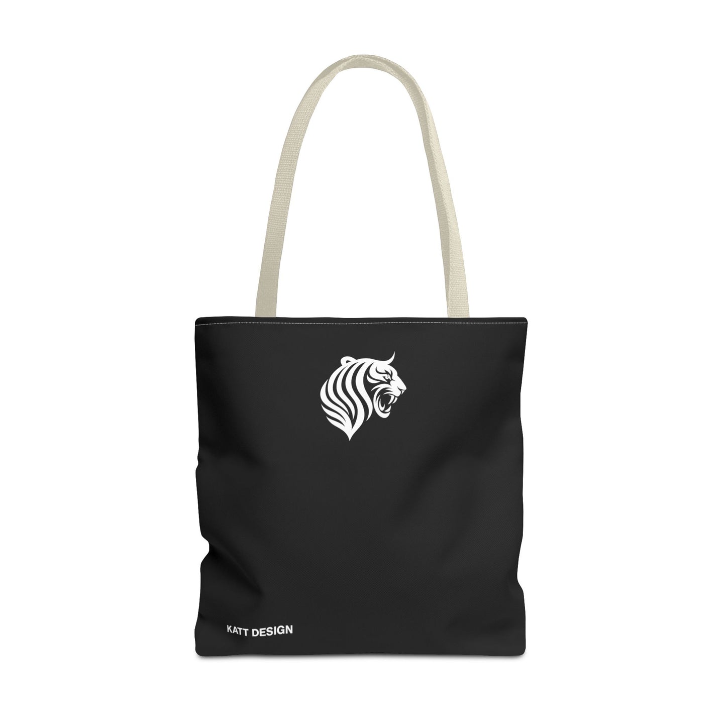 White Tiger KATT Design, LLC - Tote Bag, Bitcoin, Eco-Friendly, Stylish Networker