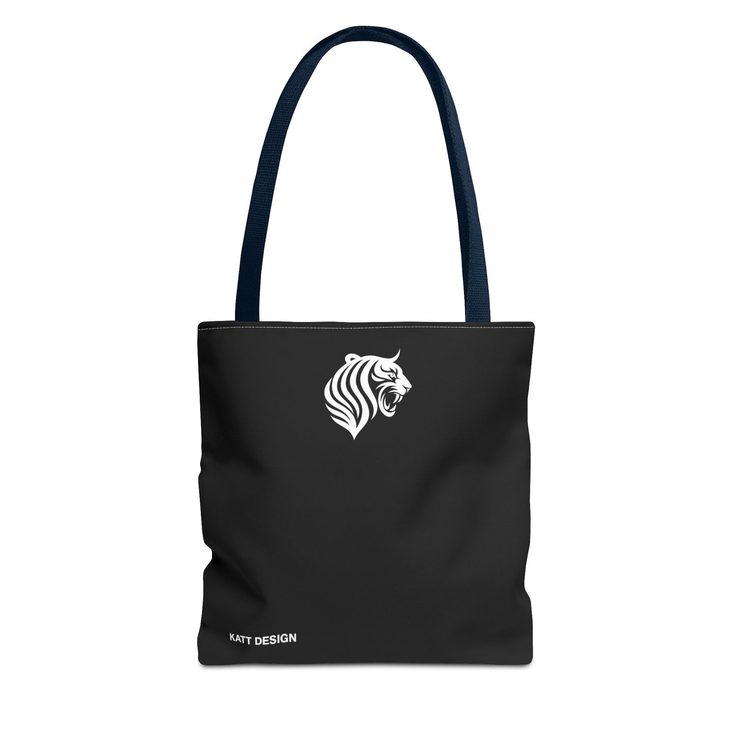 White Tiger KATT Design, LLC - Tote Bag, Bitcoin, Eco-Friendly, Stylish Networker