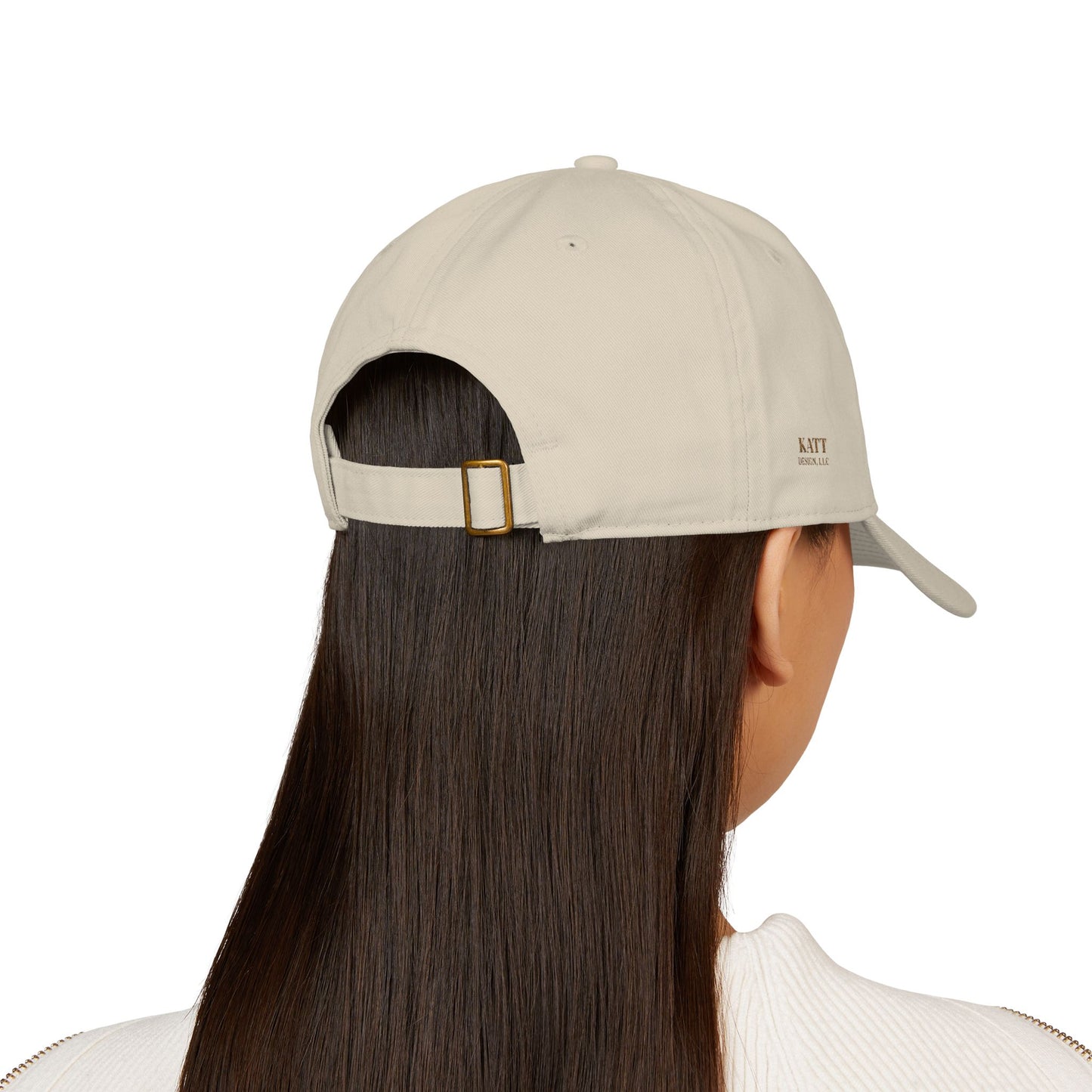 Organic Baseball Cap - KATT Design, LLC - (Embroidery)