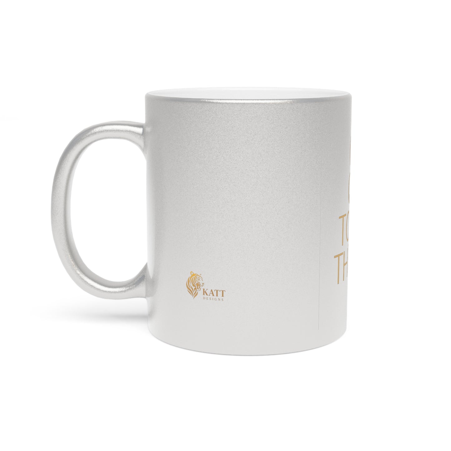 Bitcoin Metallic Mug - Gold/Silver Coffee Cup, Cryptocurrency Gift, Digital Currency Lover, Tech Enthusiast Mug