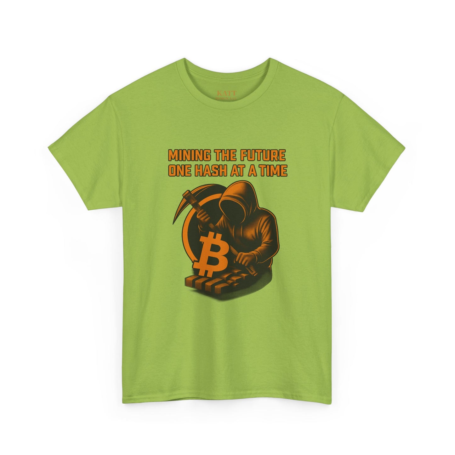 Bitcoin Mining - Gildan Heavy Cotton Tee