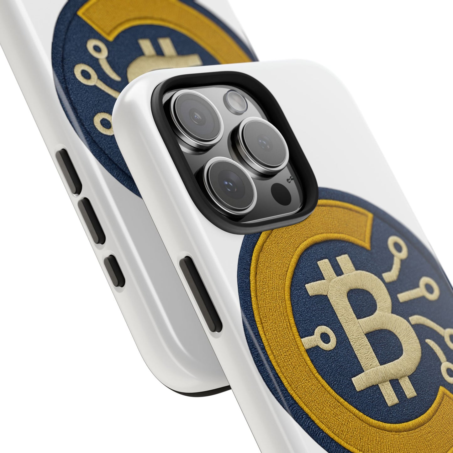 Bitcoin Tech Phone Cases, Cryptocurrency Phone Cover, iPhone and Samsung Case