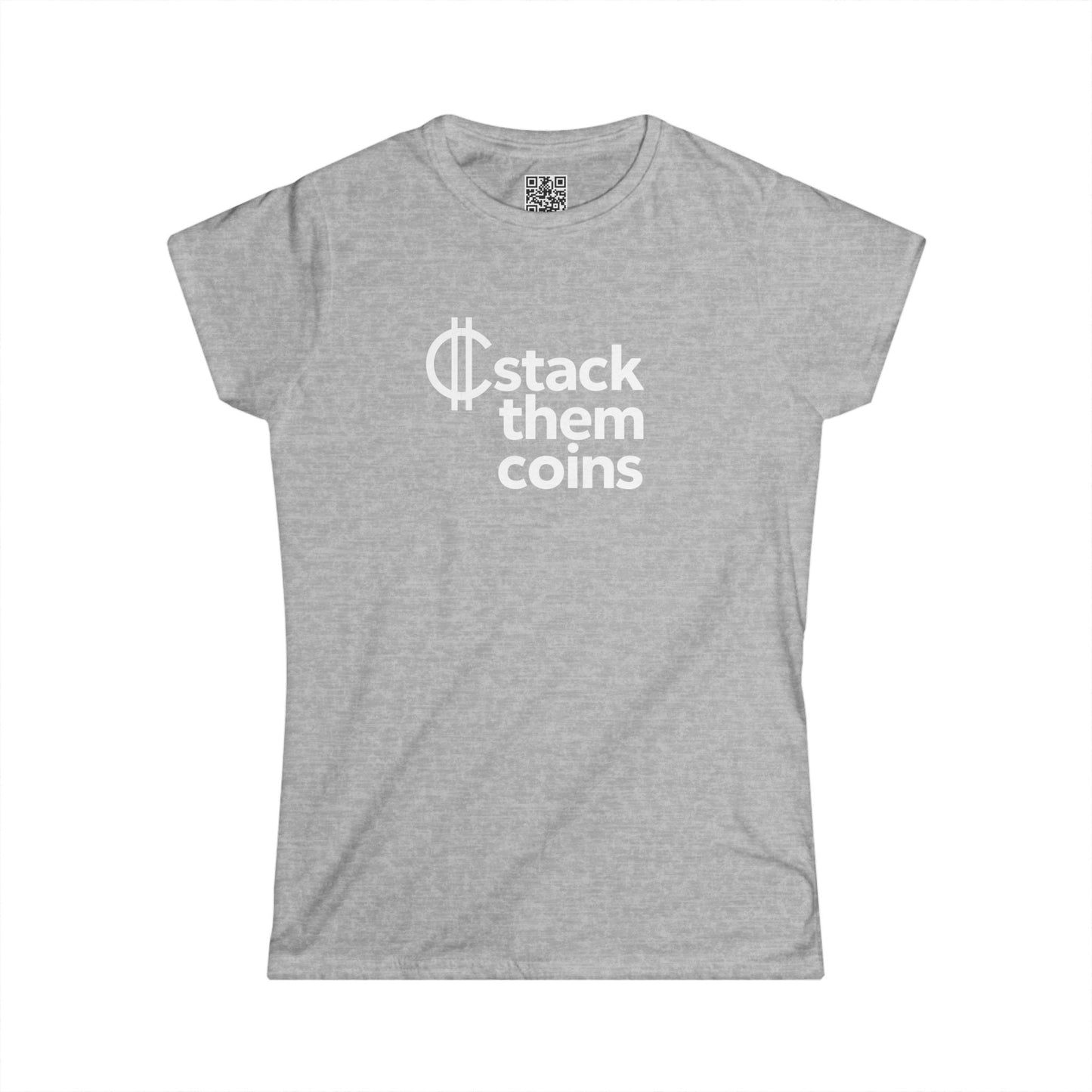 Cryptocurrency Women’s Softstyle Tee – Perfect for Everyday Wear, Gifts, Casual Outfits, Eco-Friendly Fashion, Inspirational Quote CryptoShirt
