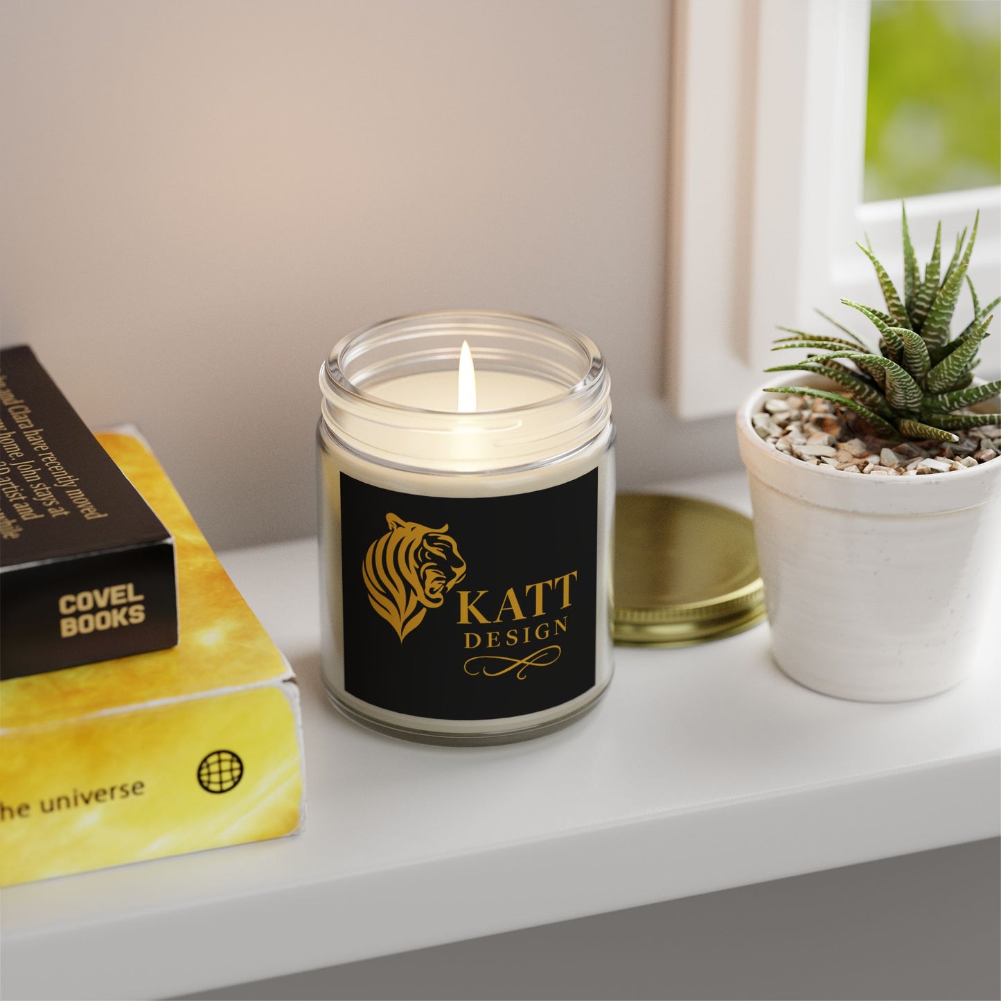 KATT Design™, LLC Scented Candles - Ideal for Relaxation, Home Décor, Self-Care, Aromatherapy, Gift