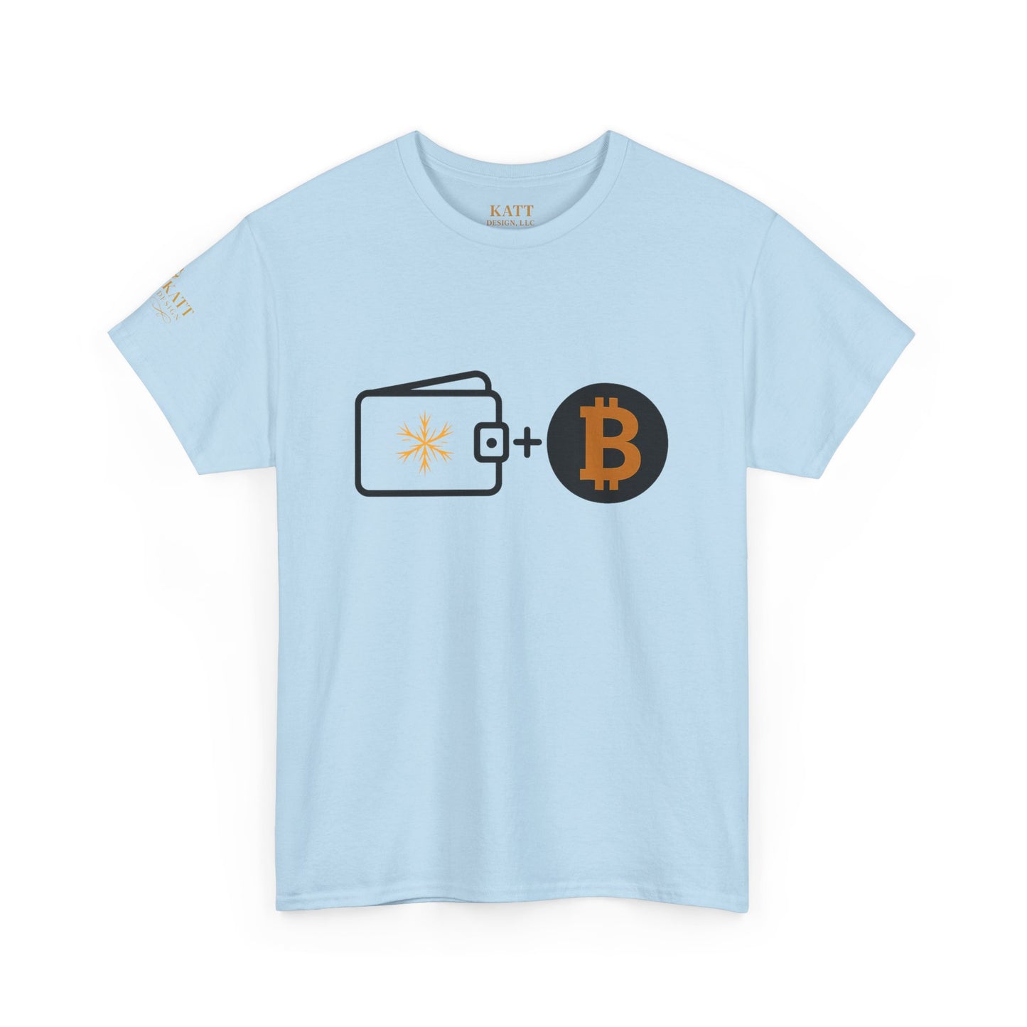 Cold Wallet - Bitcoin - Non Deficiam; "I Will Not Fail" - Unisex Heavy Cotton Tee