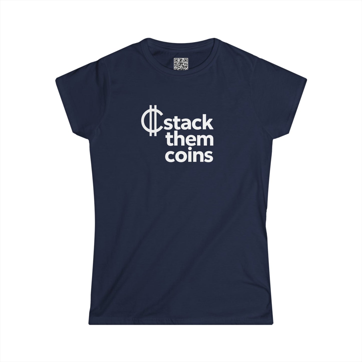 Cryptocurrency Women’s Softstyle Tee – Perfect for Everyday Wear, Gifts, Casual Outfits, Eco-Friendly Fashion, Inspirational Quote CryptoShirt