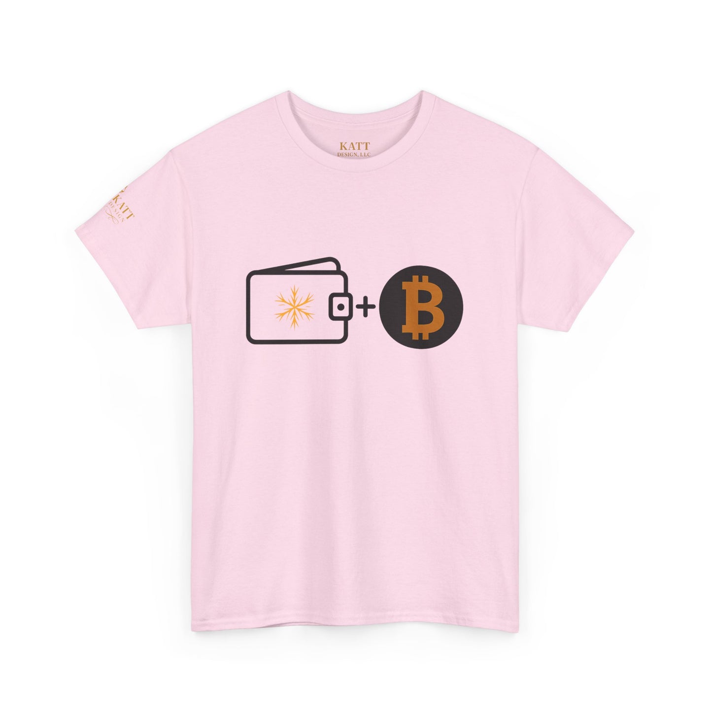 Cold Wallet - Bitcoin - Non Deficiam; "I Will Not Fail" - Unisex Heavy Cotton Tee