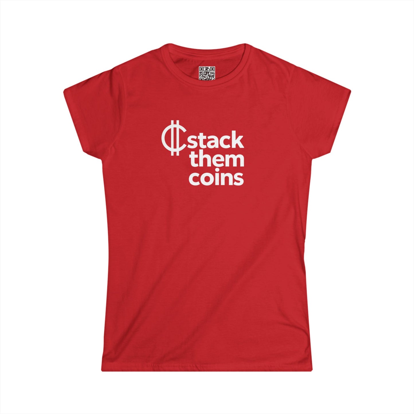 Cryptocurrency Women’s Softstyle Tee – Perfect for Everyday Wear, Gifts, Casual Outfits, Eco-Friendly Fashion, Inspirational Quote CryptoShirt