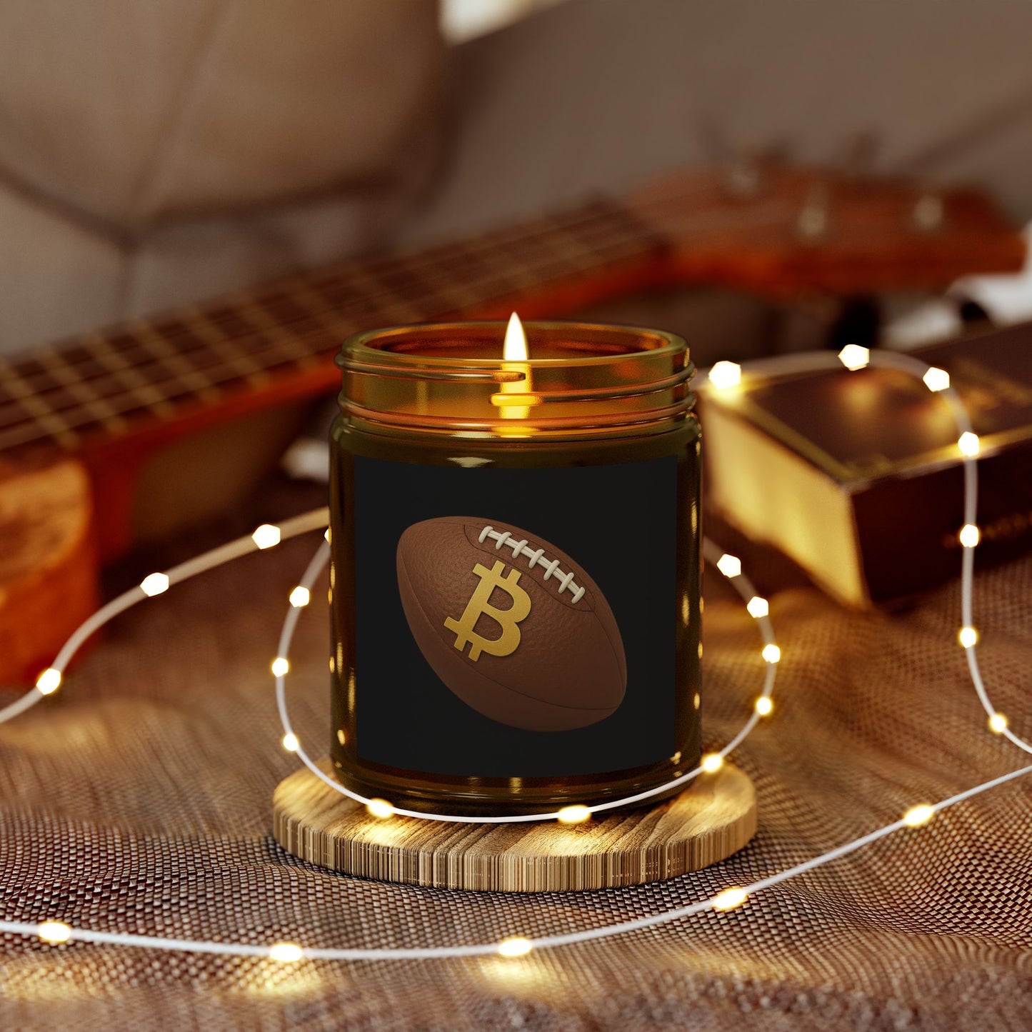 Bitcoin - Relaxing Scented Candles - Ideal for Relaxation, Home Décor, Self-Care, Aromatherapy