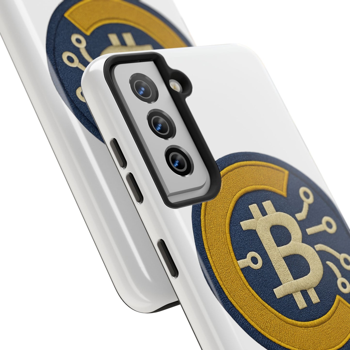 Bitcoin Tech Phone Cases, Cryptocurrency Phone Cover, iPhone and Samsung Case