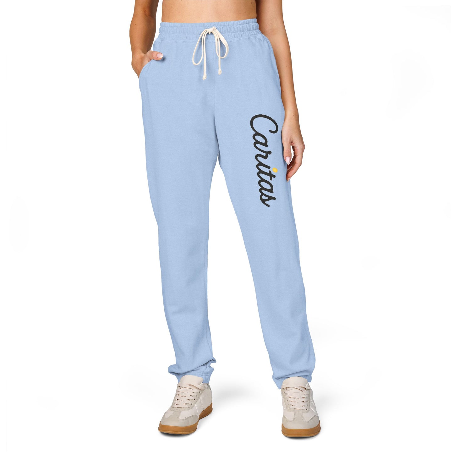 Caritas; "Charitable Love, Kindness" - Garment-Dyed Fleece Sweatpants