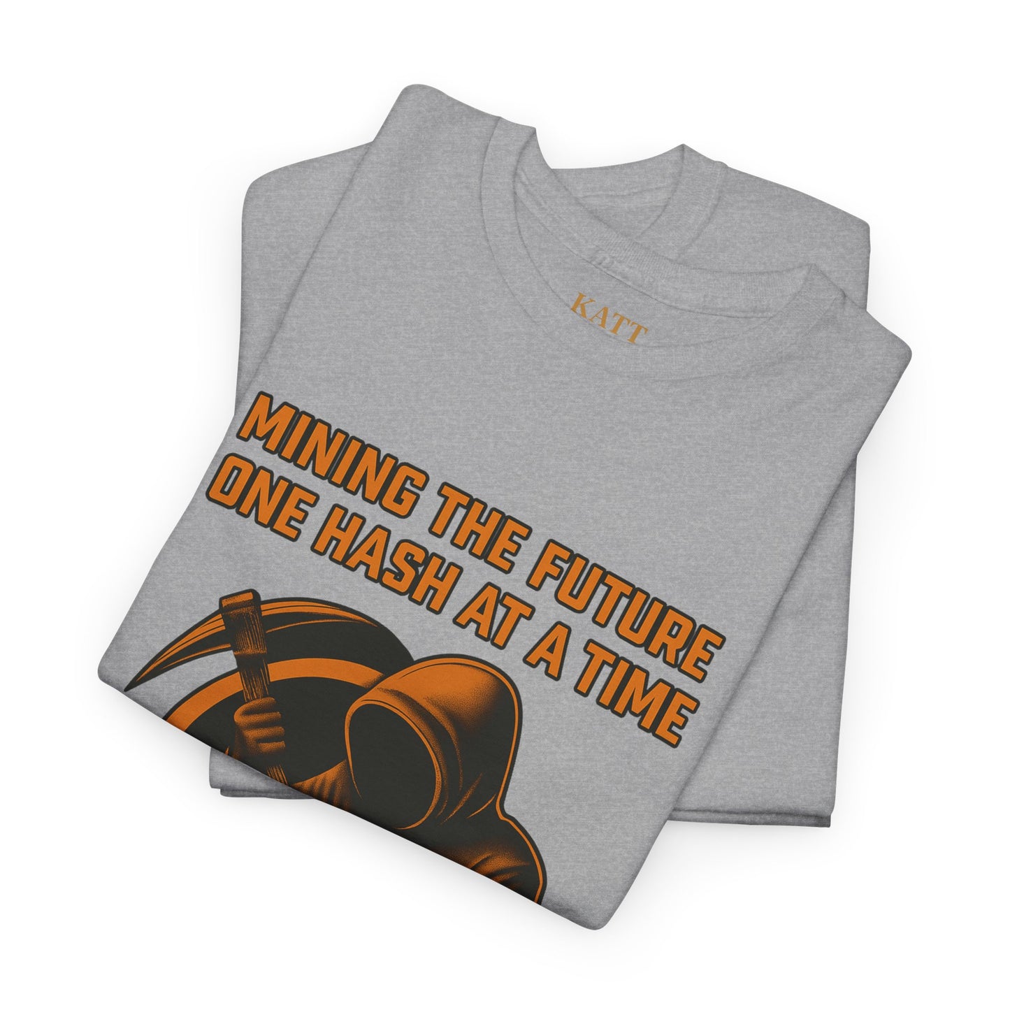 Bitcoin Mining - Gildan Heavy Cotton Tee