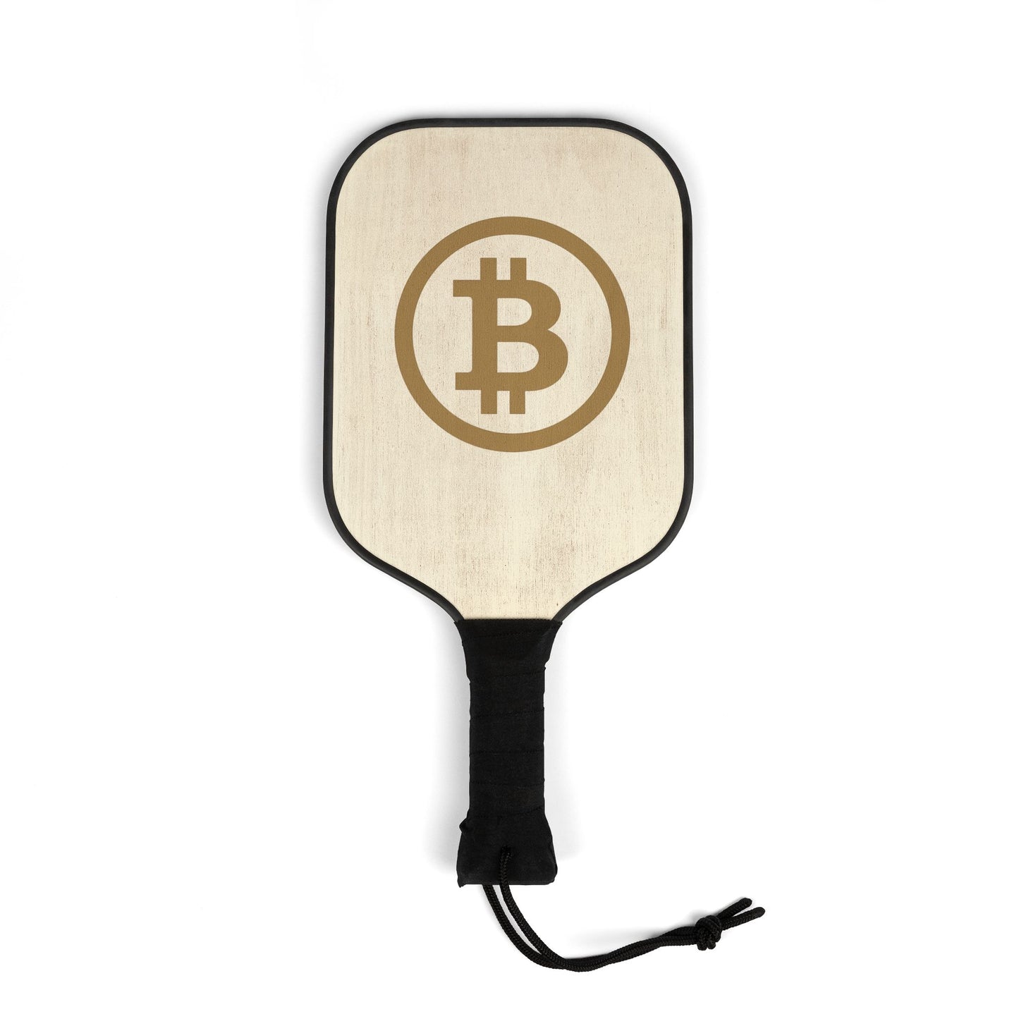 Bitcoin Pickleball Set, Paddle and Ball Kit for Enthusiasts, Unique Sports Gift, Fun Pickleball Accessories