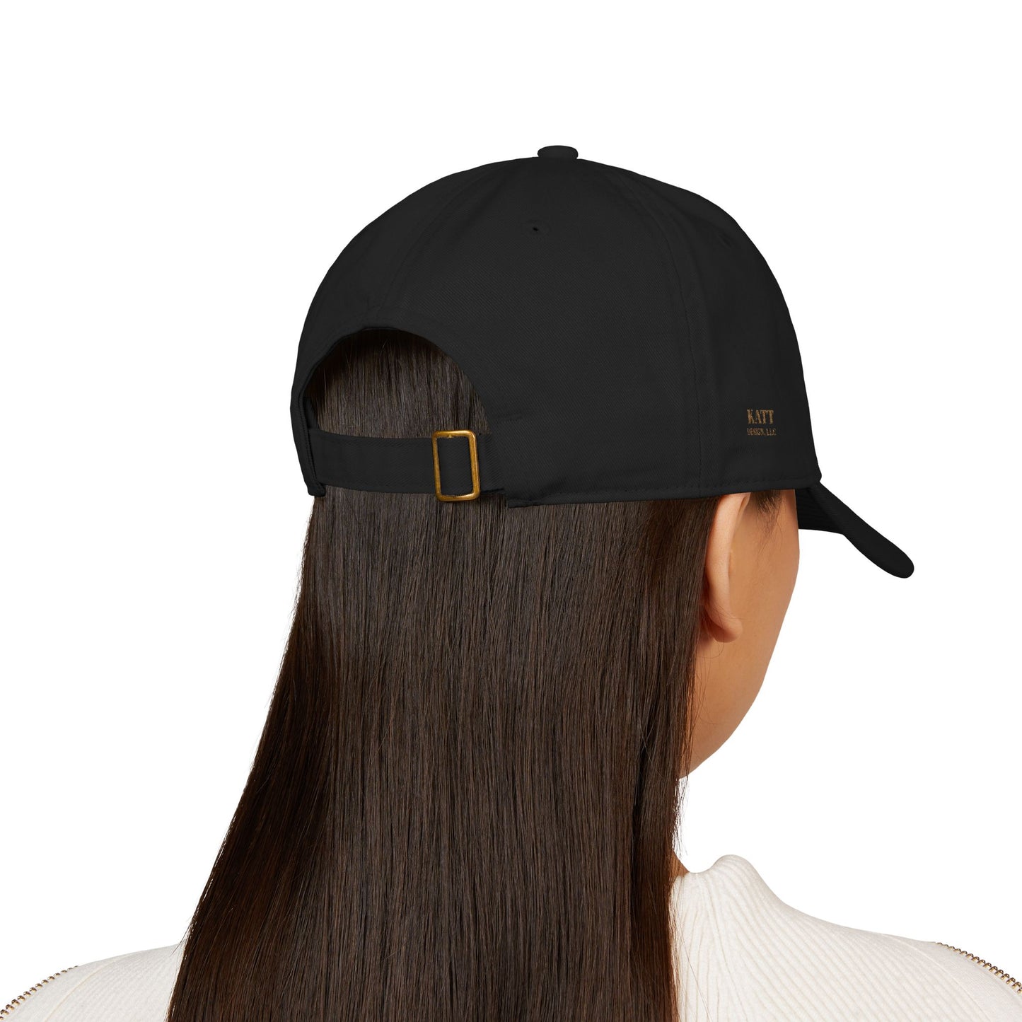 Organic Baseball Cap - KATT Design, LLC - (Embroidery)