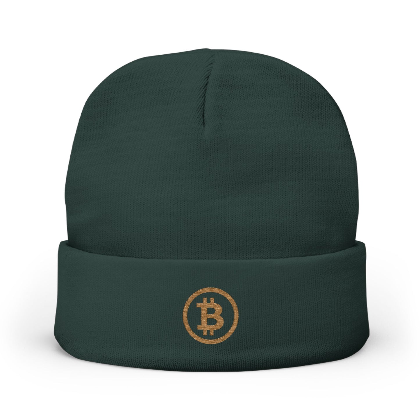 Bitcoin/Crypto - Knit Beanie (Embroidery)