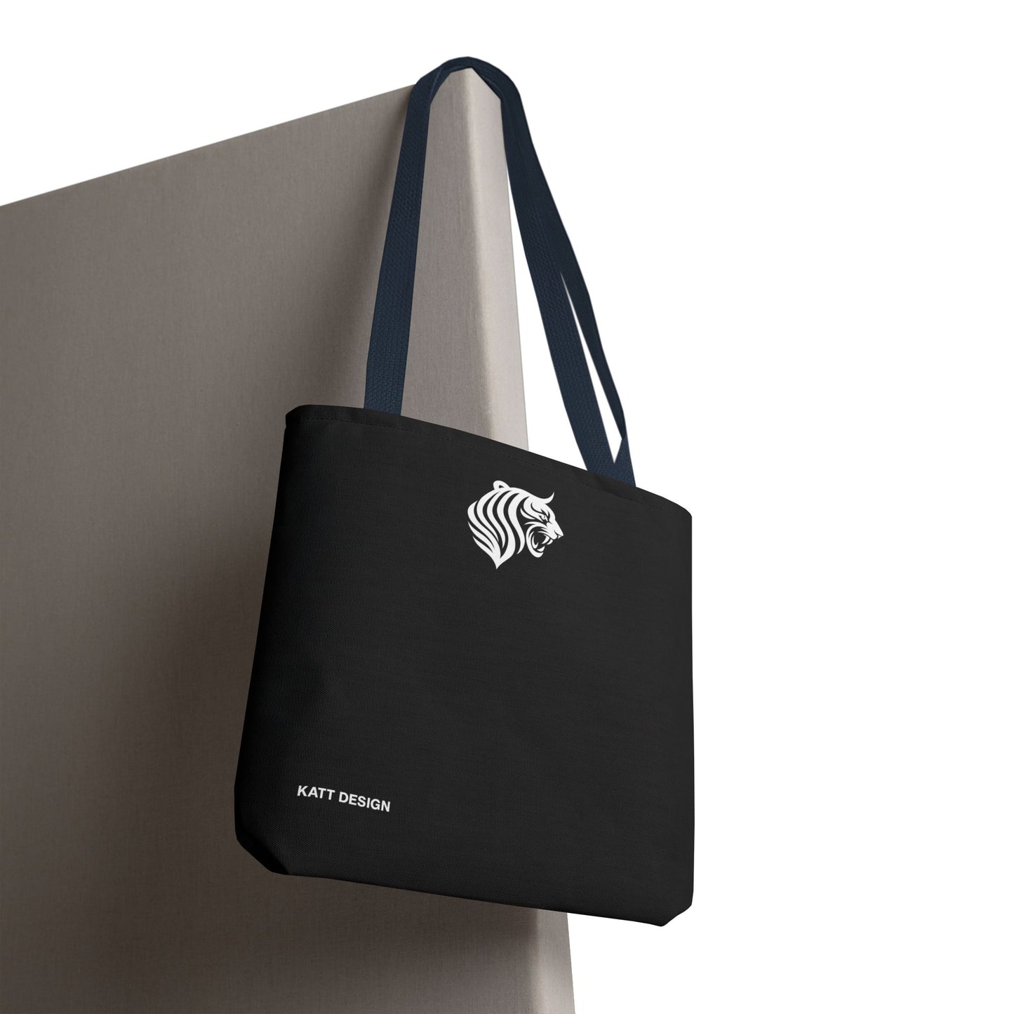 White Tiger KATT Design, LLC - Tote Bag, Bitcoin, Eco-Friendly, Stylish Networker