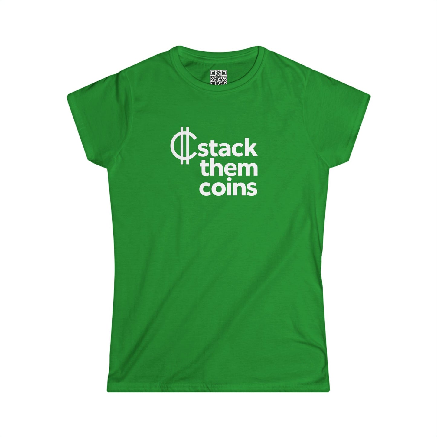 Cryptocurrency Women’s Softstyle Tee – Perfect for Everyday Wear, Gifts, Casual Outfits, Eco-Friendly Fashion, Inspirational Quote CryptoShirt