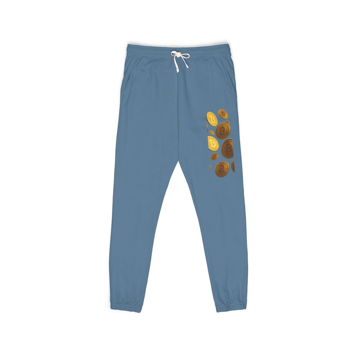 Crypto/Bitcoin - Garment-Dyed Fleece Sweatpants
