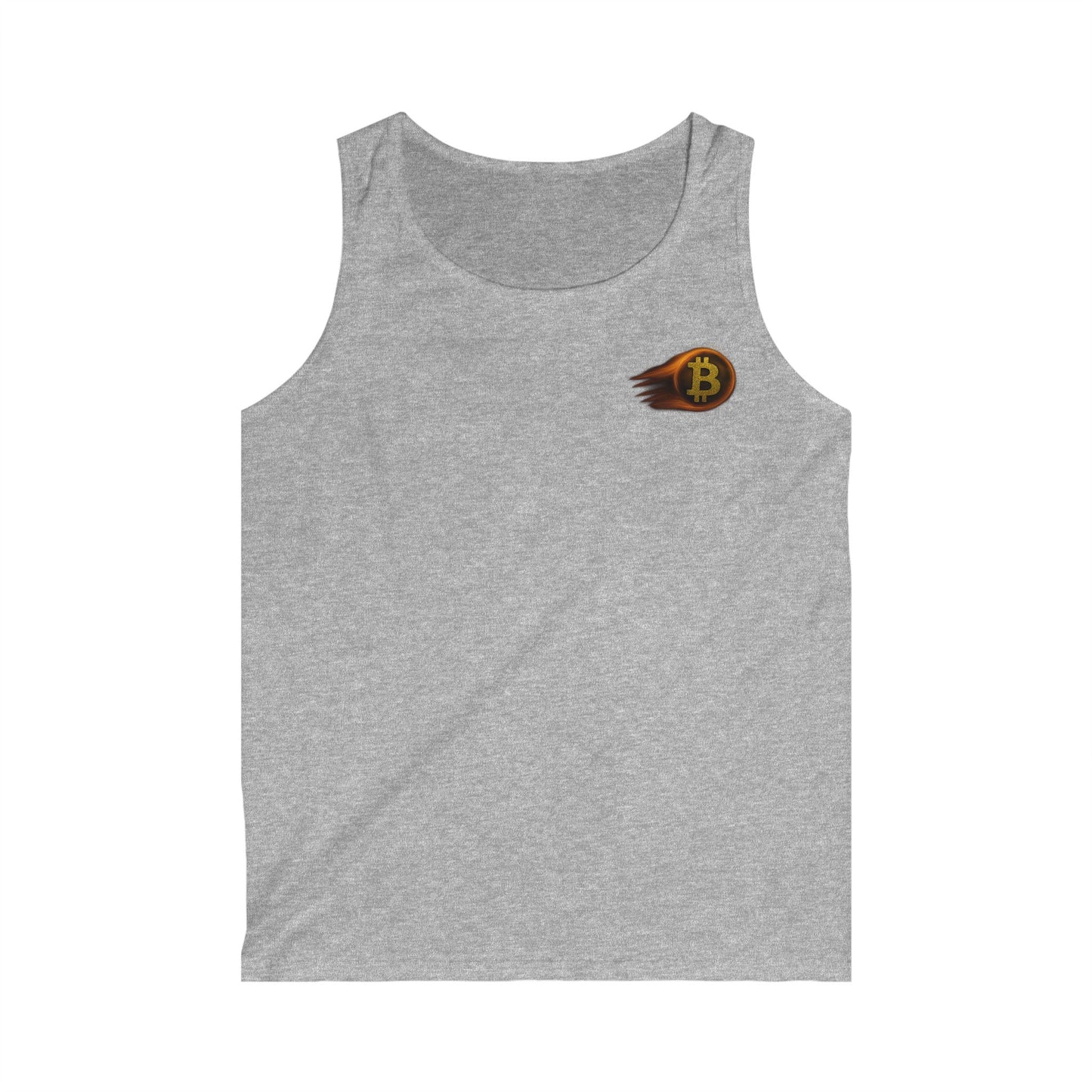 Men's Crypto HODL Tank Top - Cool Bitcoin Apparel for Crypto Enthusiasts, Gym Wear, Gift for Him, Trendy Workout Top