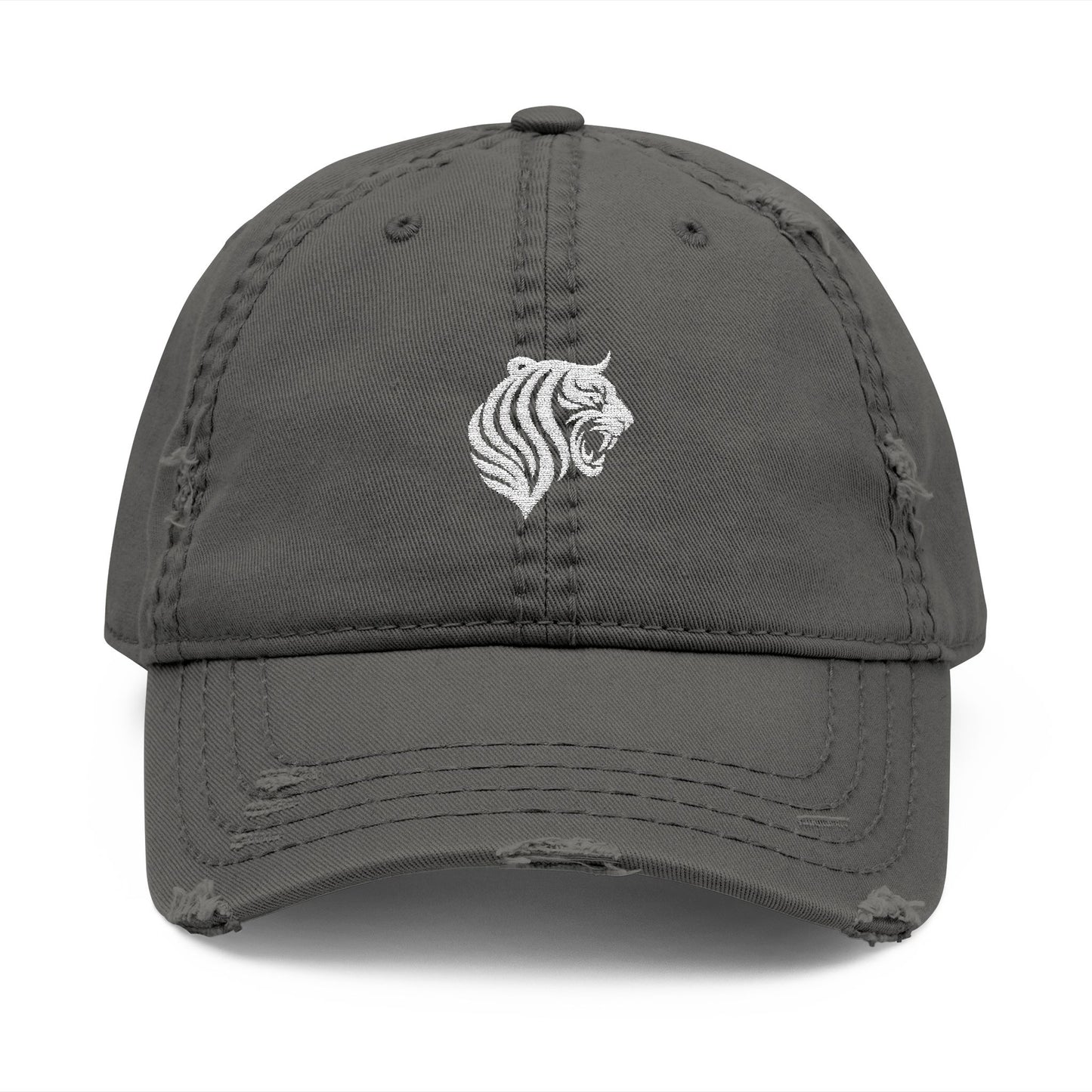 KATT Design, LLC; Distressed Hat with Embroidery, Casual Cap, Adjustable Hat
