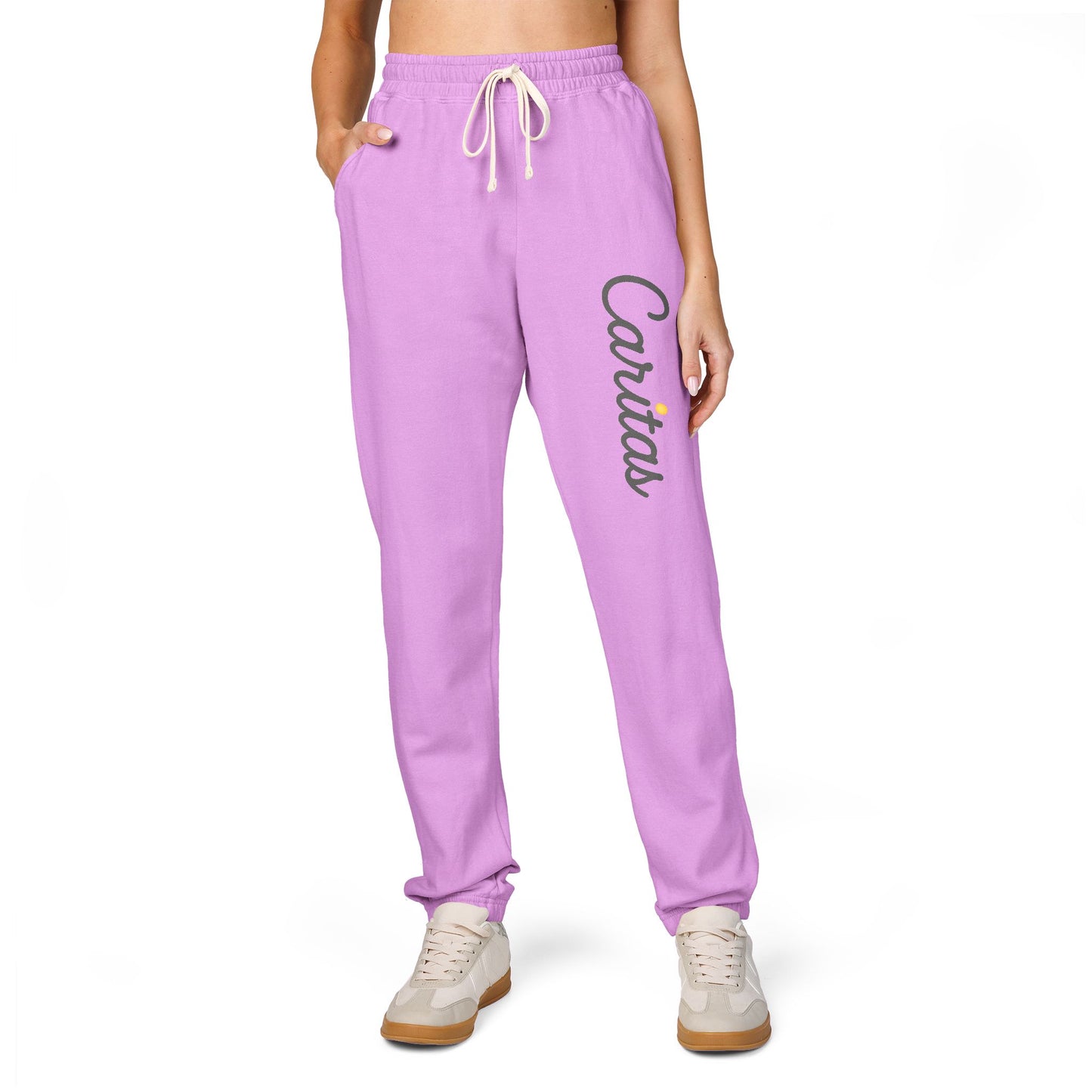 Caritas; "Charitable Love, Kindness" - Garment-Dyed Fleece Sweatpants