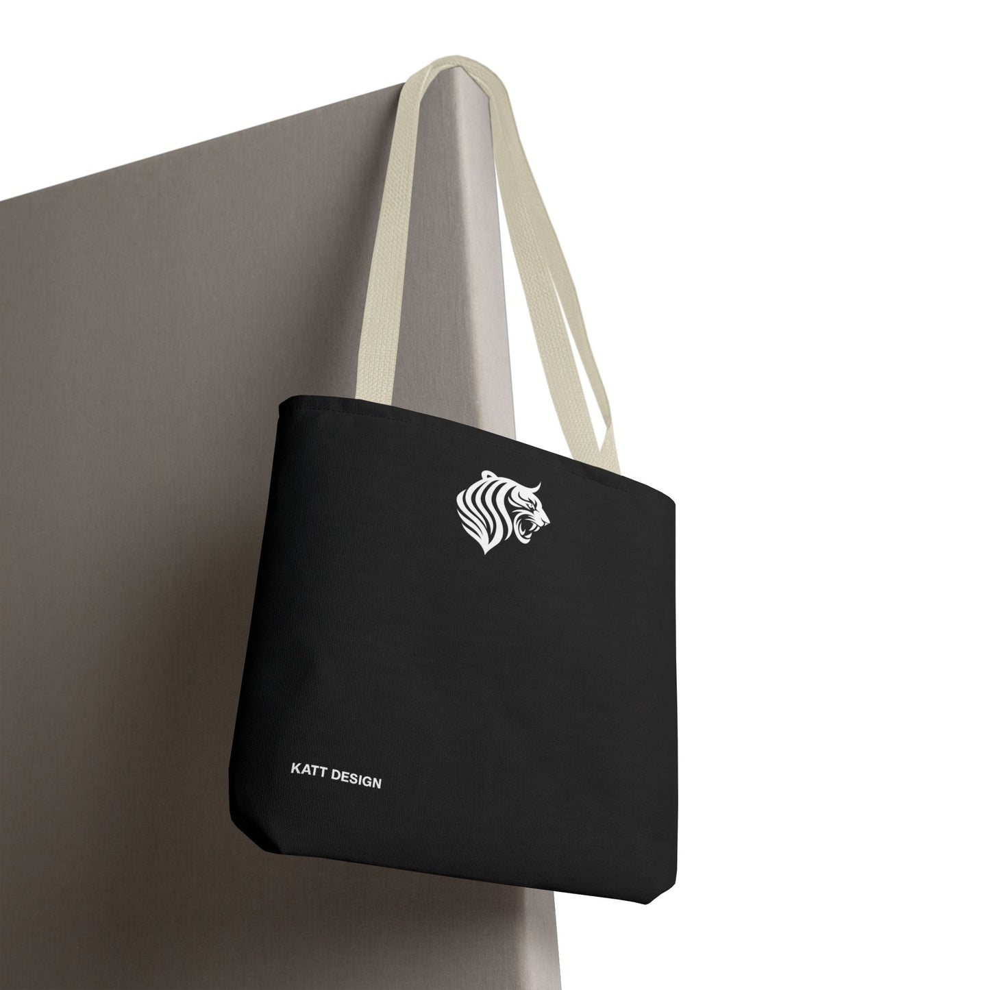White Tiger KATT Design, LLC - Tote Bag, Bitcoin, Eco-Friendly, Stylish Networker
