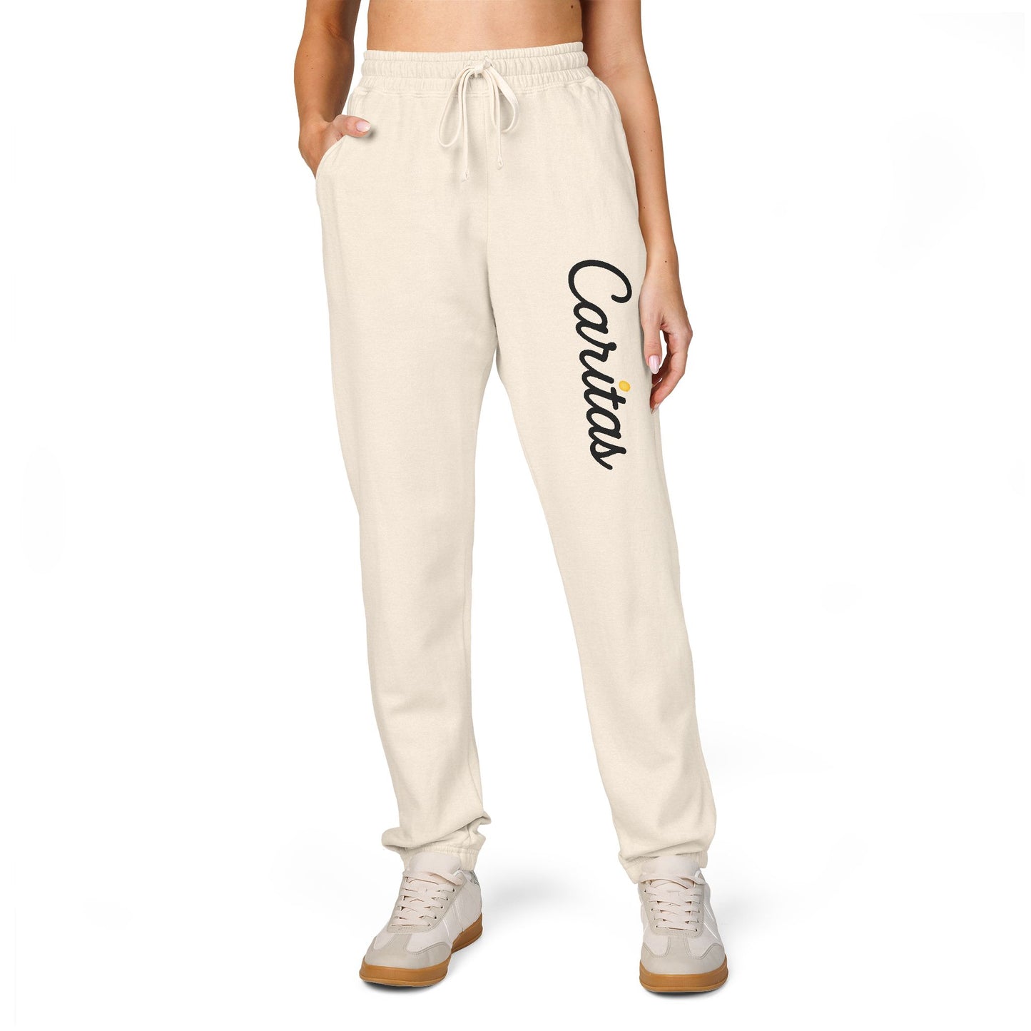 Caritas; "Charitable Love, Kindness" - Garment-Dyed Fleece Sweatpants