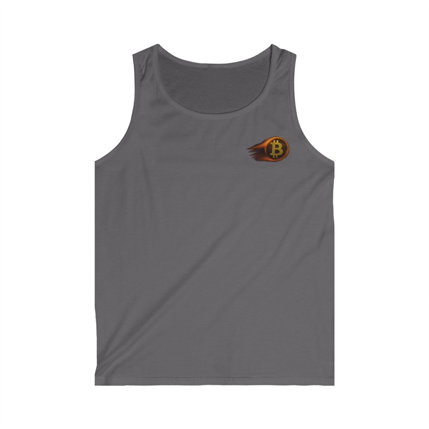 Men's Crypto HODL Tank Top - Cool Bitcoin Apparel for Crypto Enthusiasts, Gym Wear, Gift for Him, Trendy Workout Top