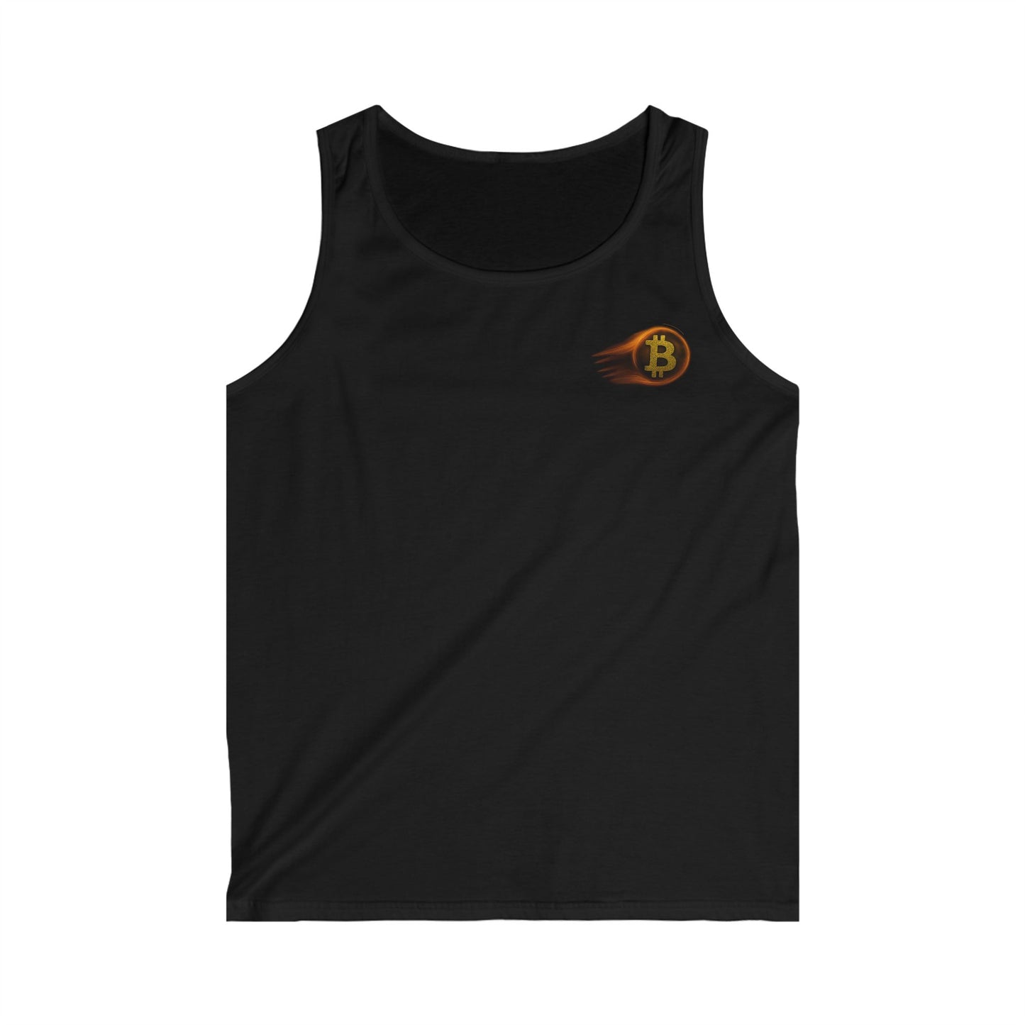 Men's Crypto HODL Tank Top - Cool Bitcoin Apparel for Crypto Enthusiasts, Gym Wear, Gift for Him, Trendy Workout Top