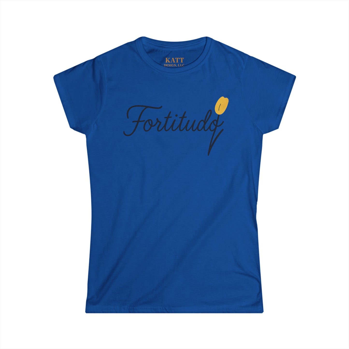 Fortitudo; "Strength" - KATT Design - Women's Soft style T-Shirt