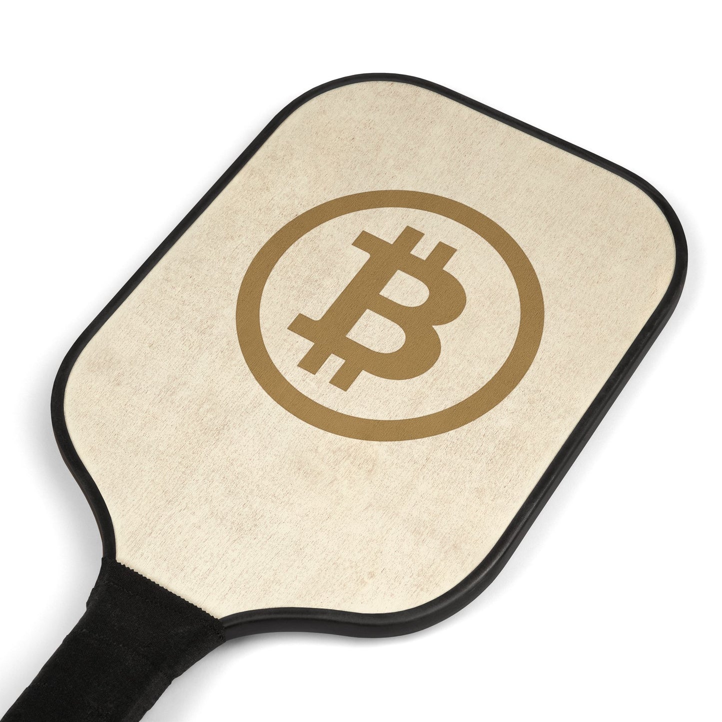 Bitcoin Pickleball Set, Paddle and Ball Kit for Enthusiasts, Unique Sports Gift, Fun Pickleball Accessories