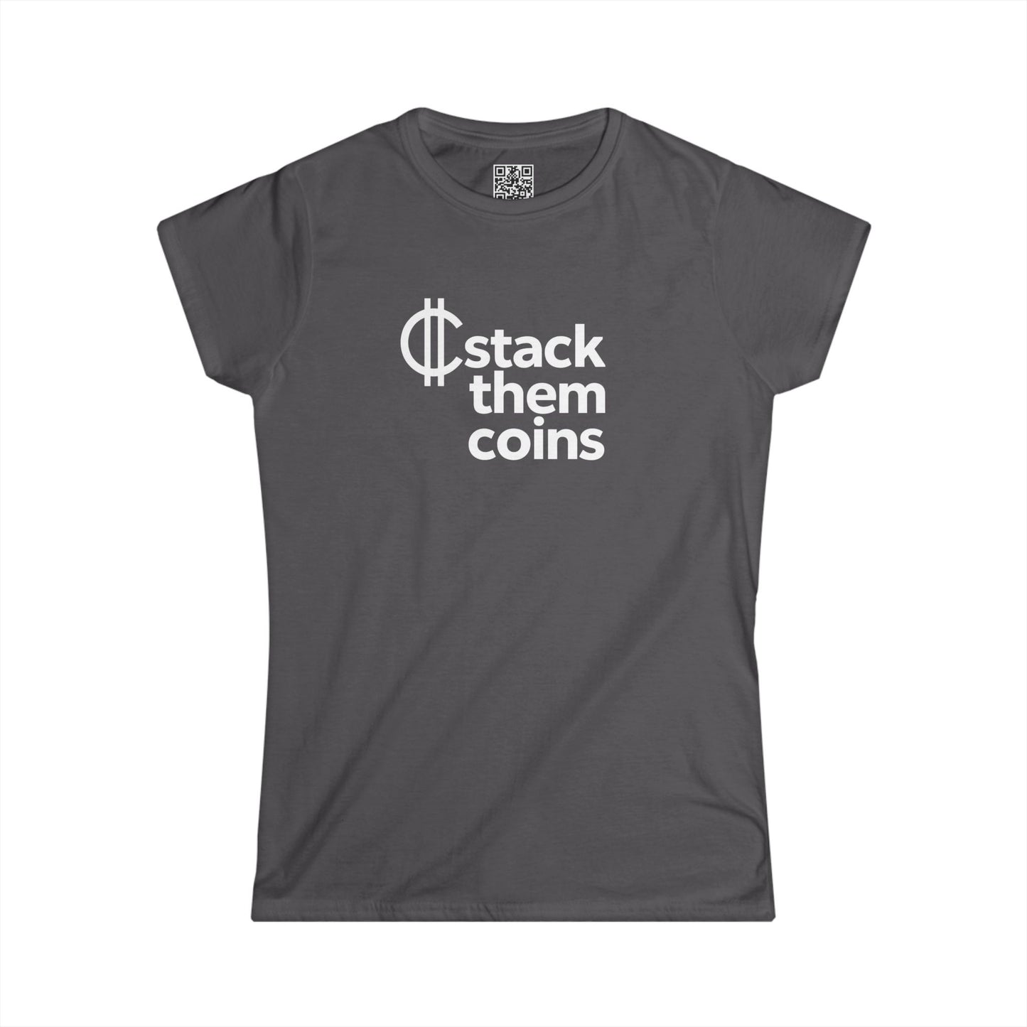 Cryptocurrency Women’s Softstyle Tee – Perfect for Everyday Wear, Gifts, Casual Outfits, Eco-Friendly Fashion, Inspirational Quote CryptoShirt