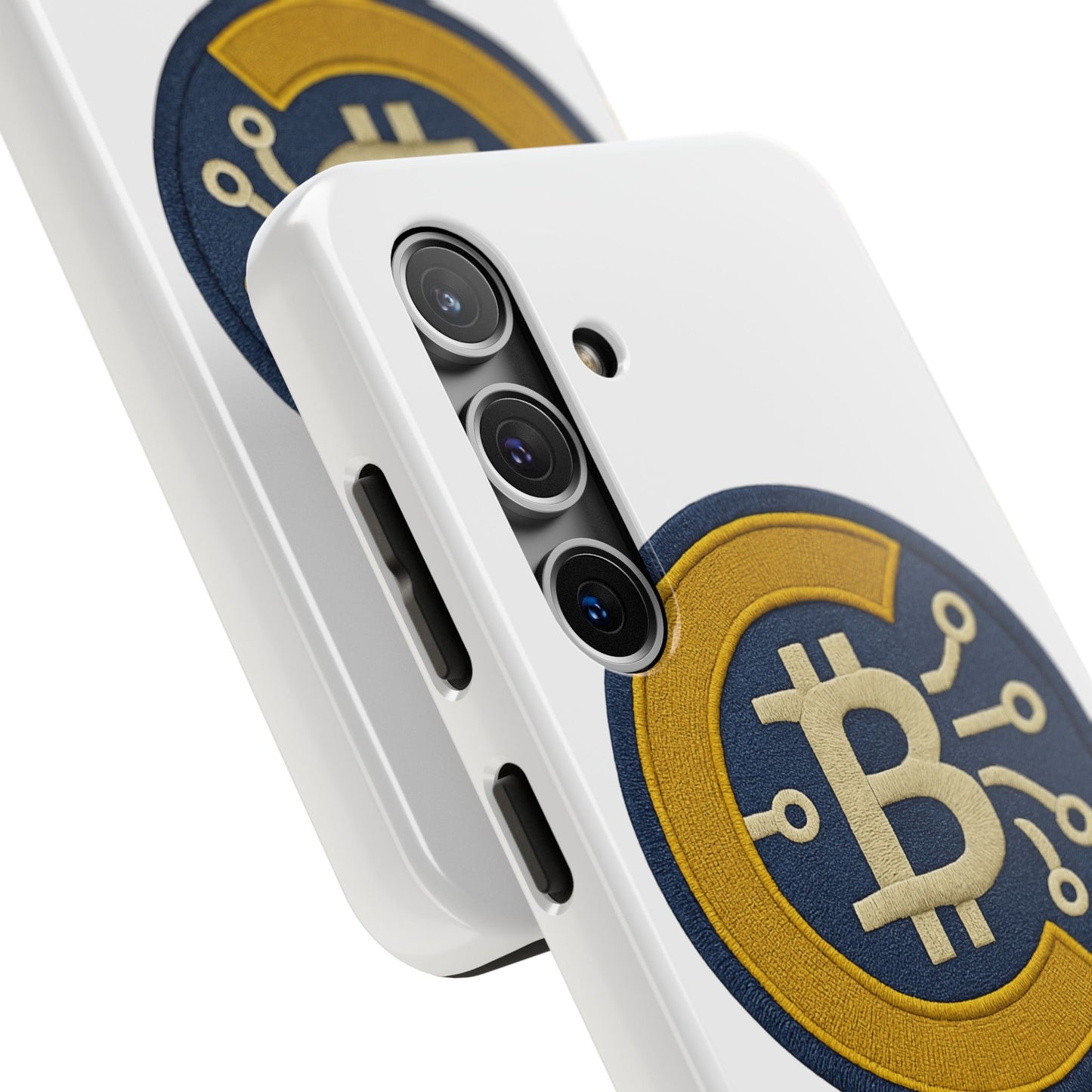 Bitcoin Tech Phone Cases, Cryptocurrency Phone Cover, iPhone and Samsung Case