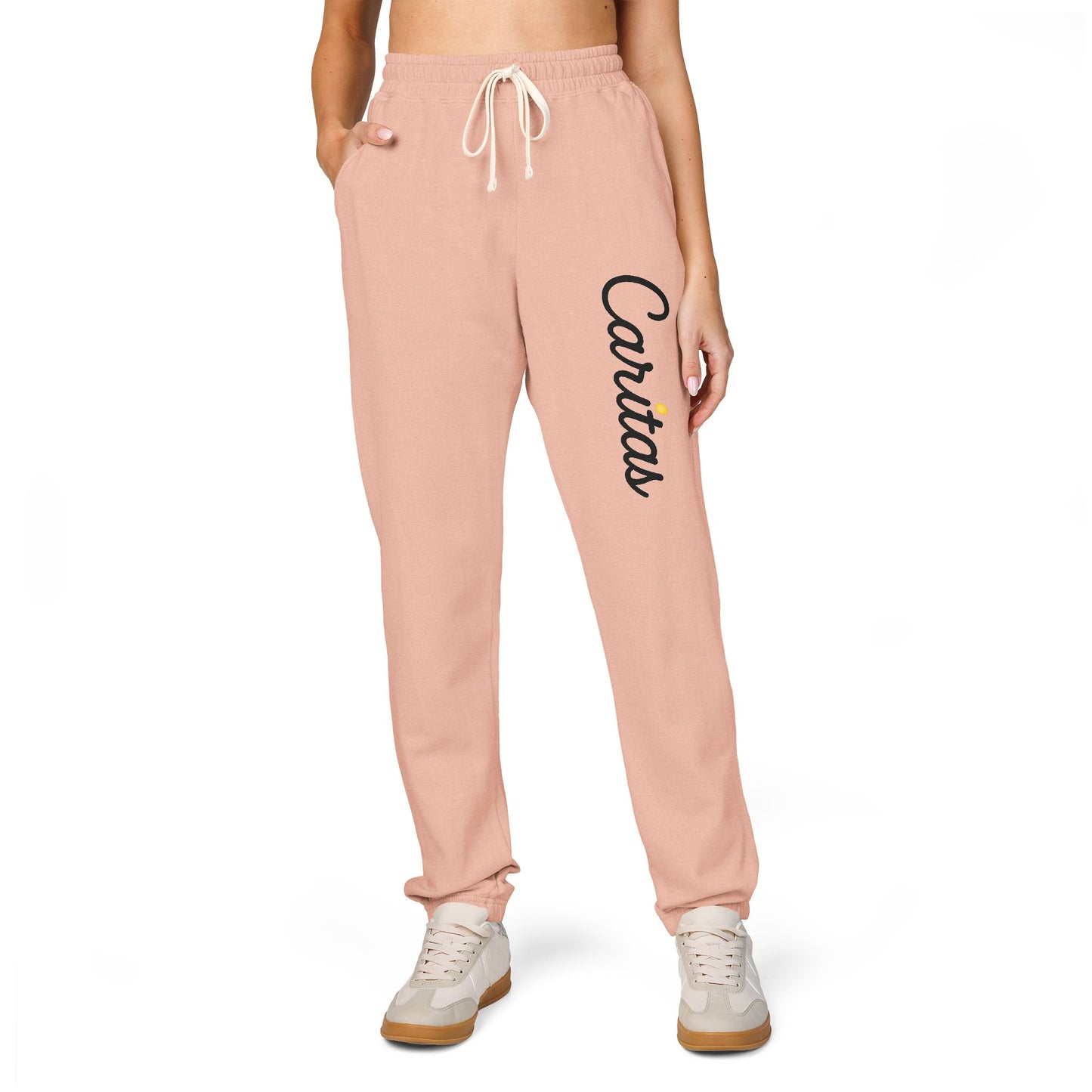 Caritas; "Charitable Love, Kindness" - Garment-Dyed Fleece Sweatpants