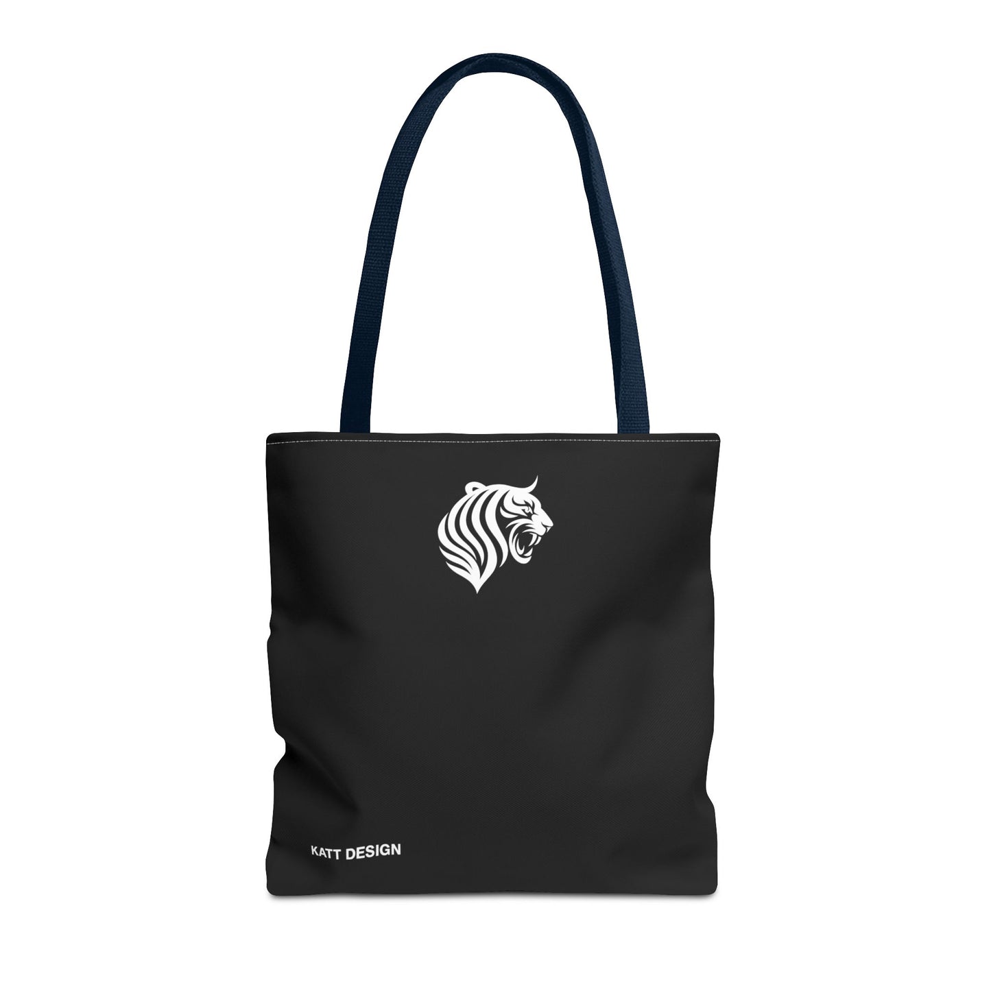 White Tiger KATT Design, LLC - Tote Bag, Bitcoin, Eco-Friendly, Stylish Networker