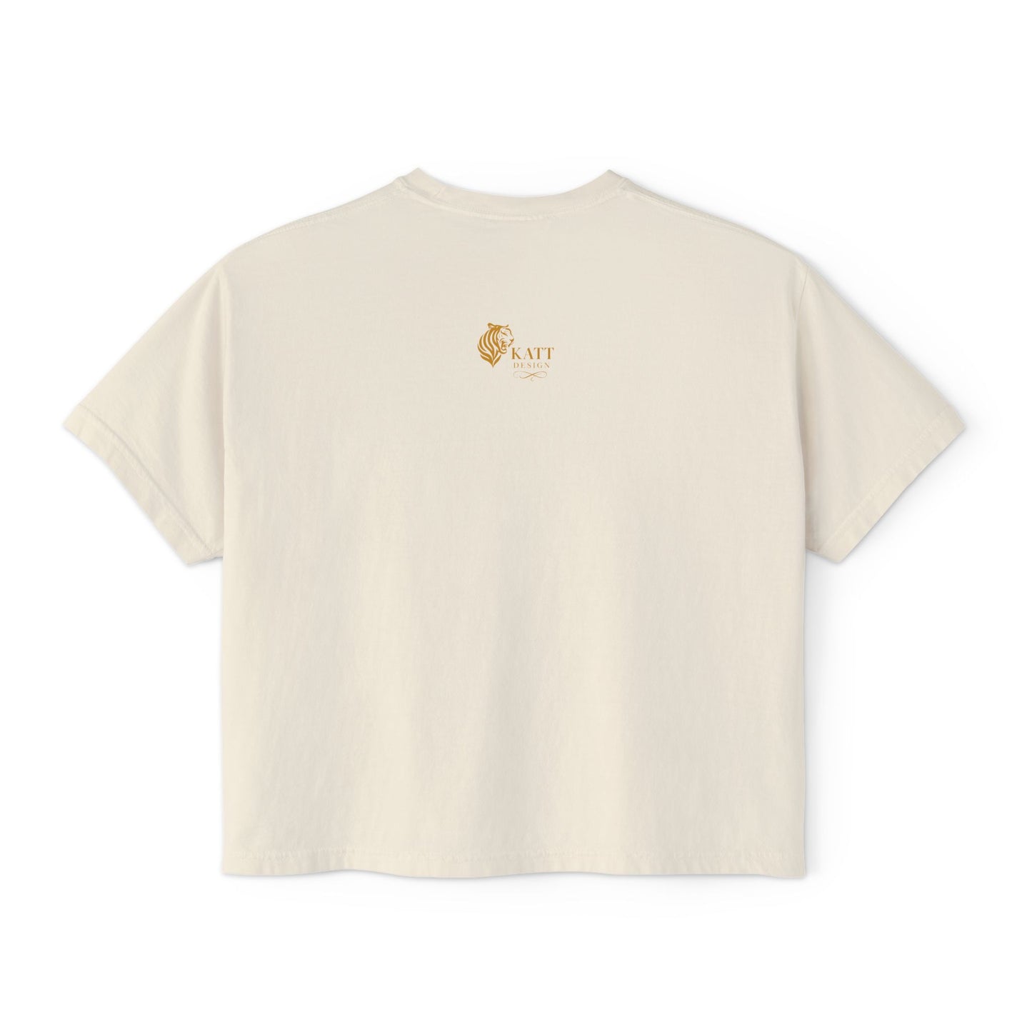 Digital Gold - Women's Boxy Tee, Inspirational Graphic Tee, Crypto Lover Gift, Everyday Wear, Motivational Shirt
